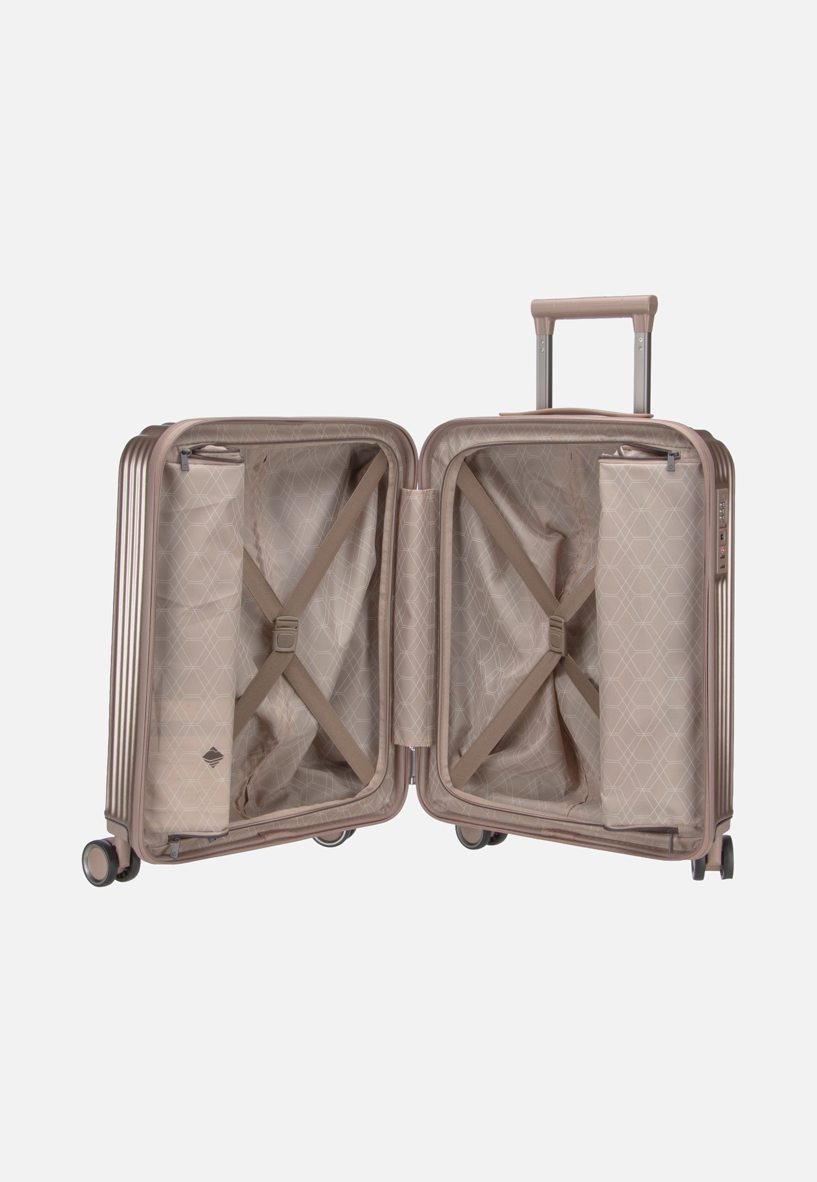 travelite Paros 4W Trolley S Cappuchino Suitcase