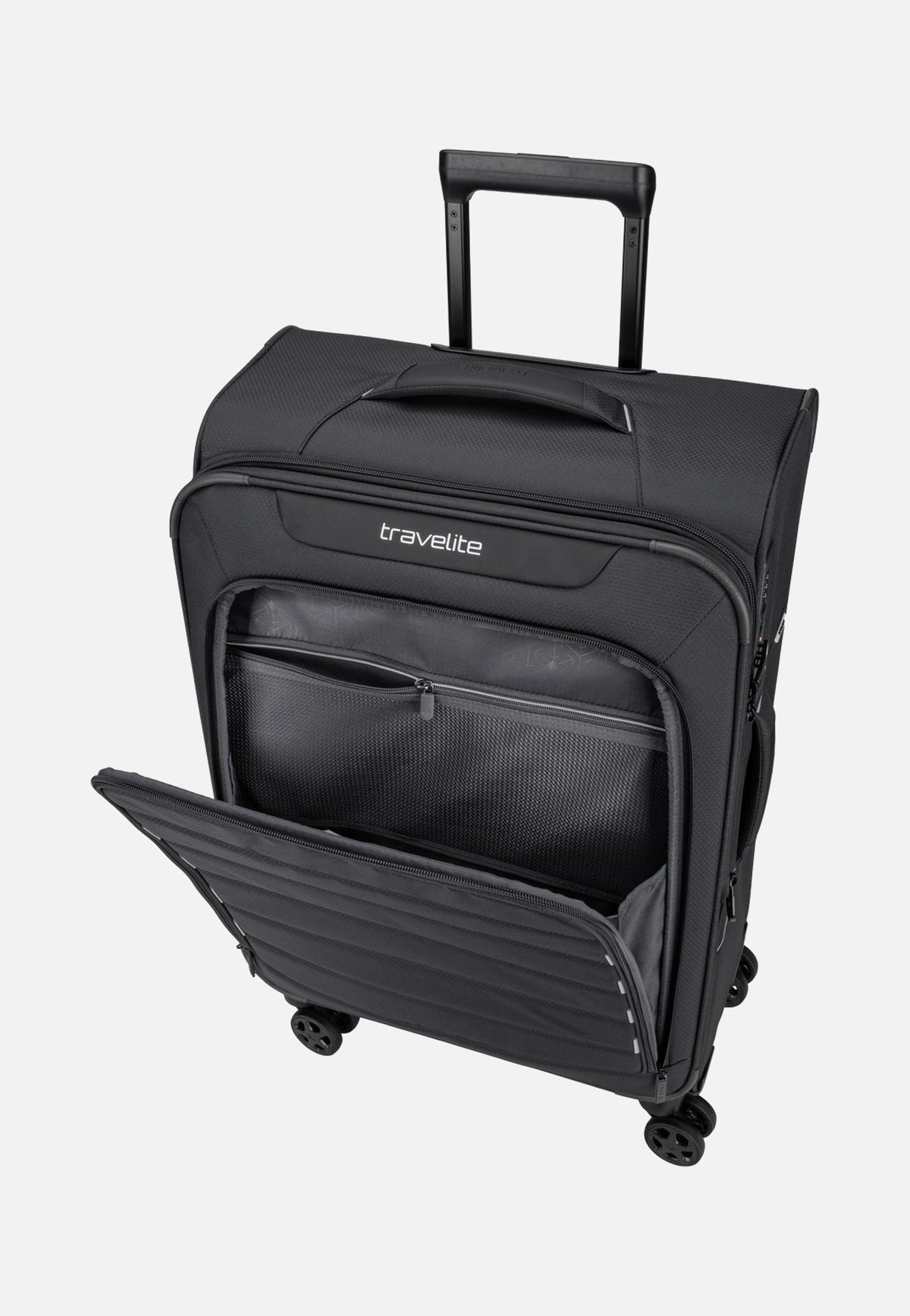 travelite Skaii Trolley 4w M exp. Anthracite Valigia
