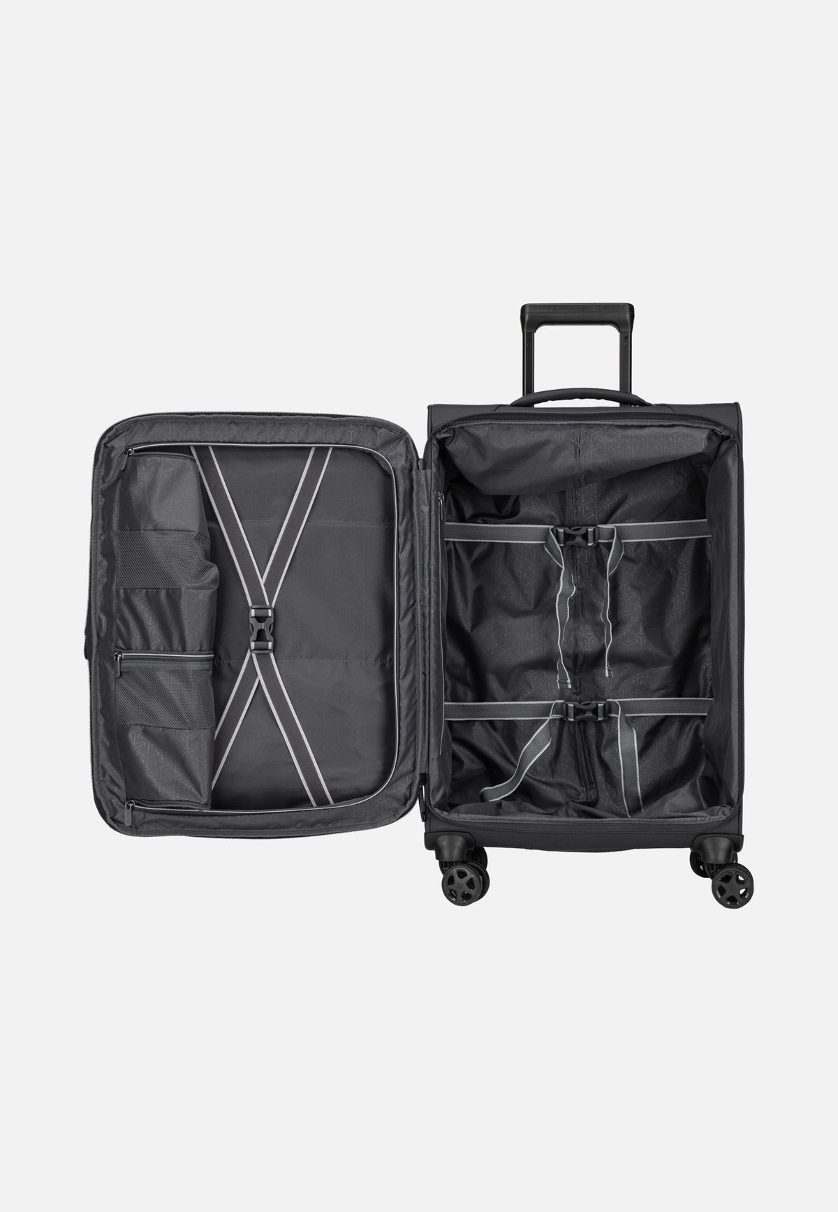travelite Skaii Trolley 4w M exp. Anthracite Valigia