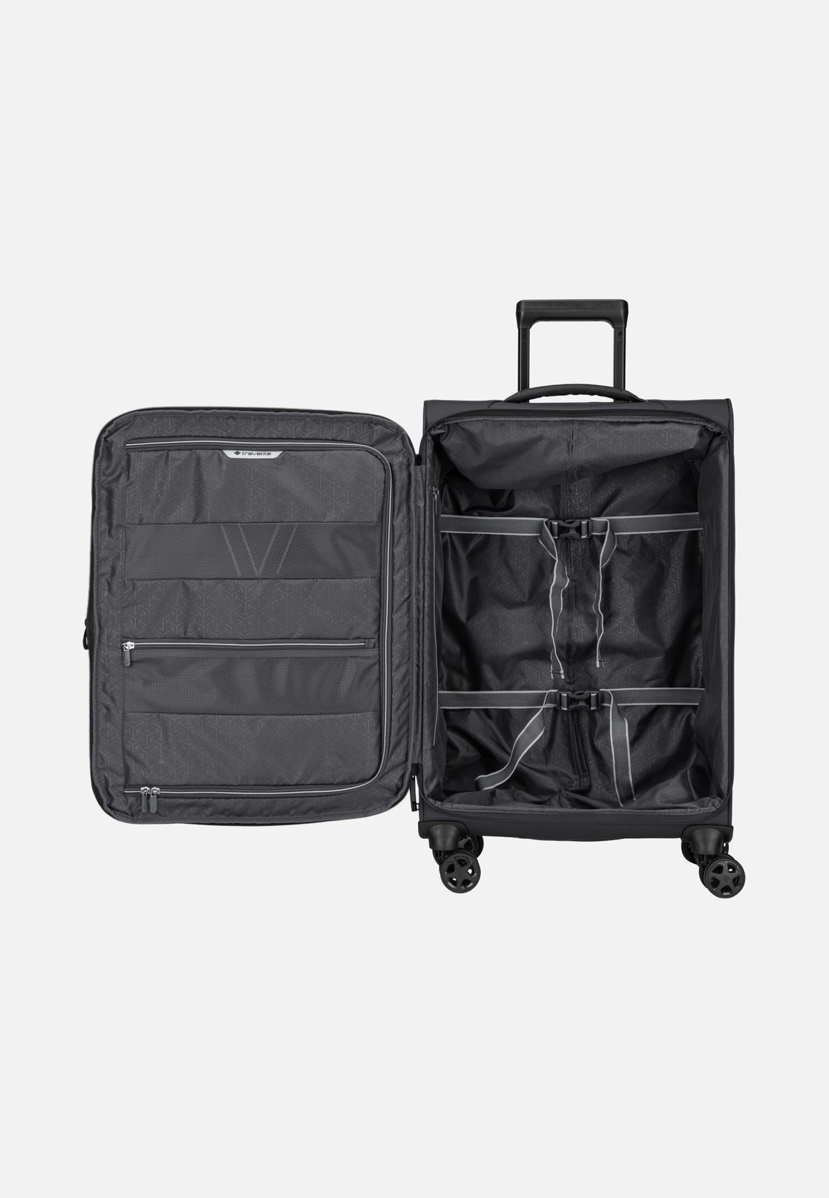 travelite Skaii Trolley 4w M exp. Anthracite Valigia
