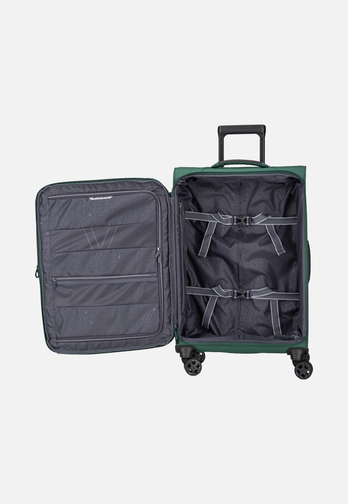 travelite Skaii Trolley 4w M exp. Green Valise