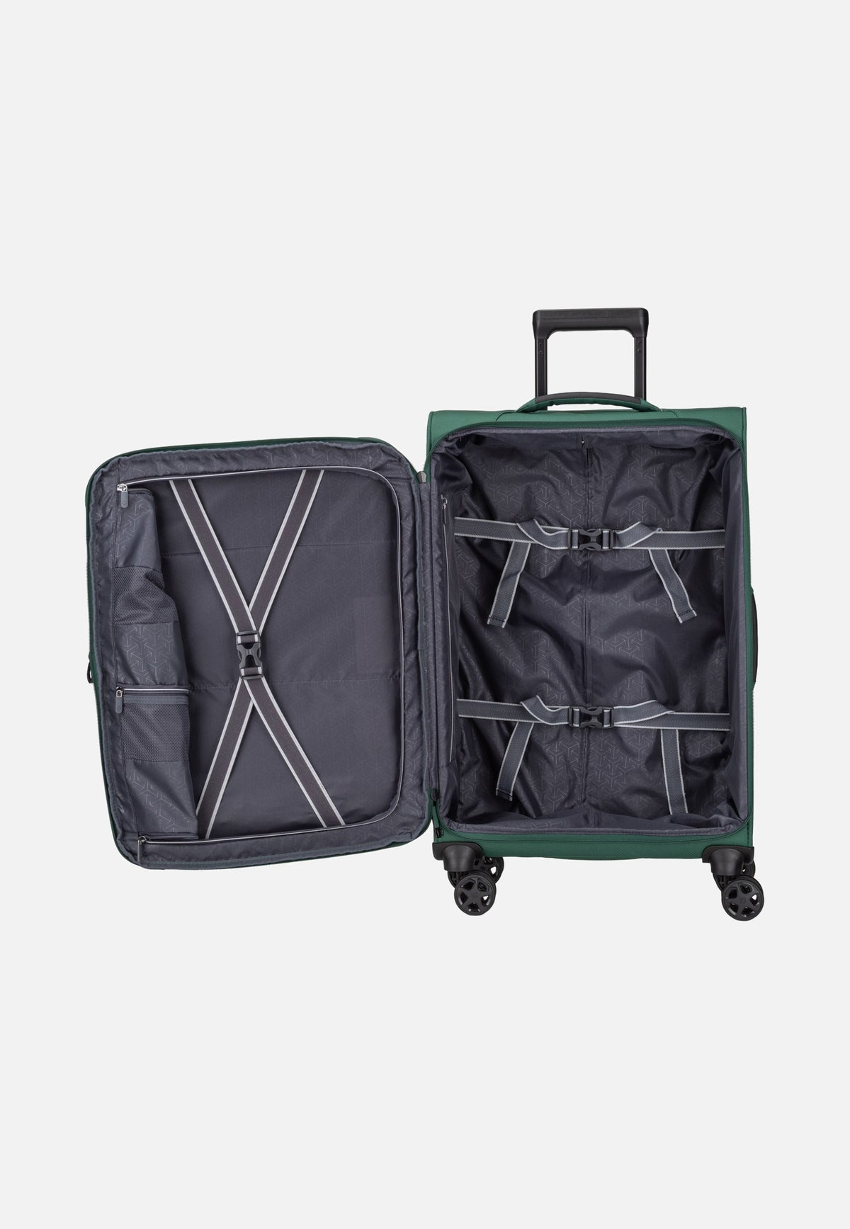 travelite Skaii Trolley 4w M exp. Green Valise