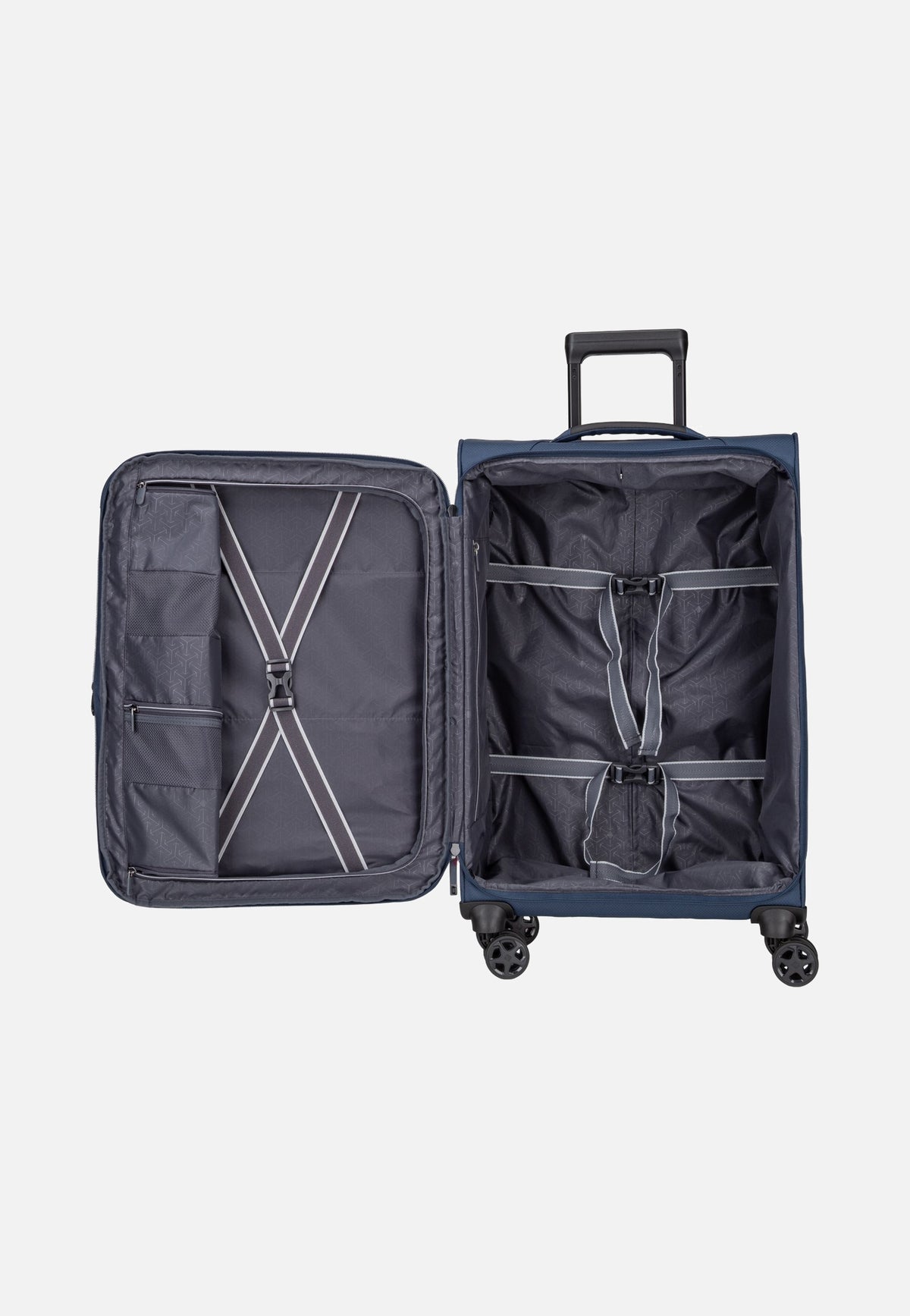 travelite Skaii Trolley 4w M exp. Navy Maleta