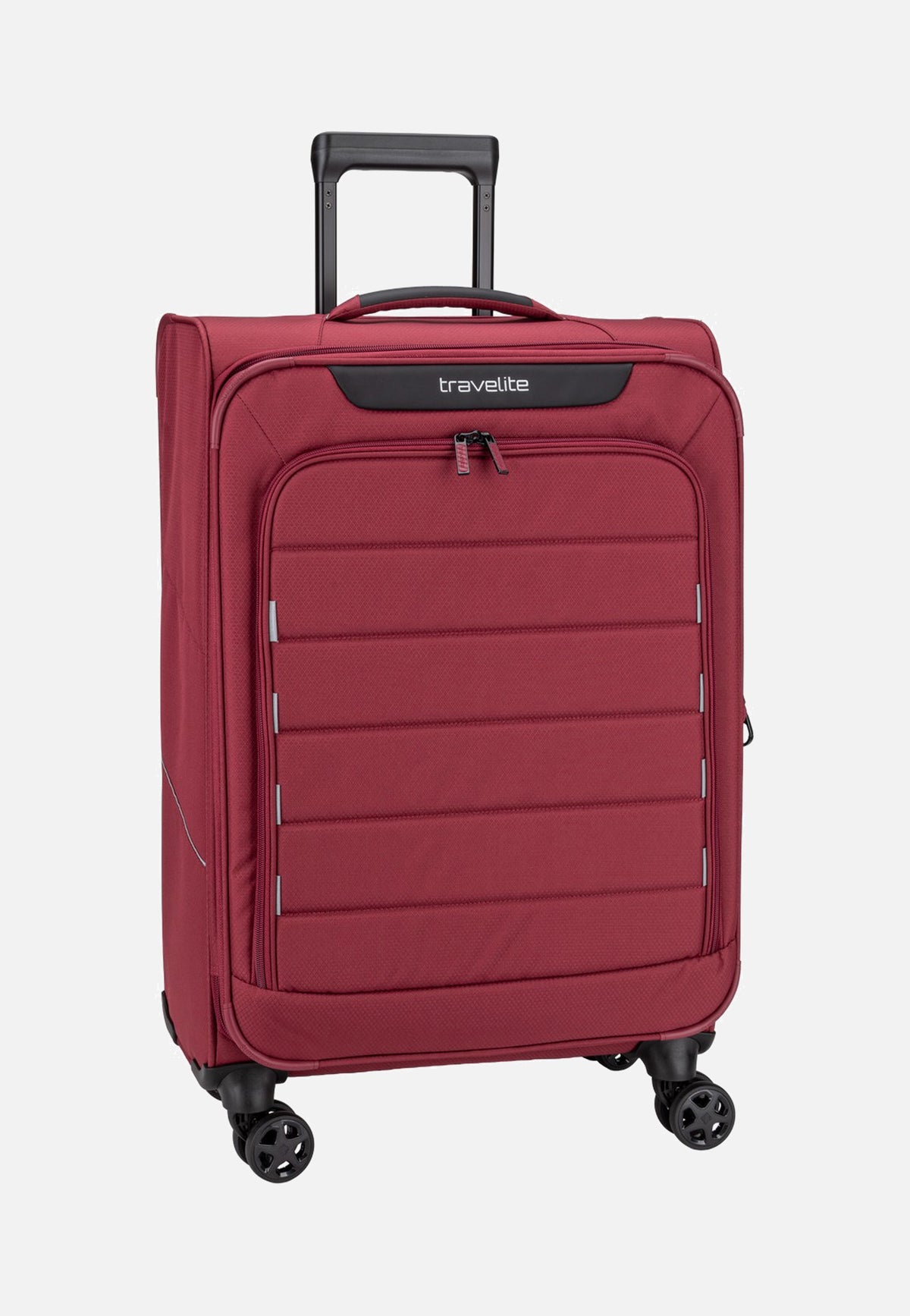 travelite Skaii Trolley 4w M exp. Red Suitcase