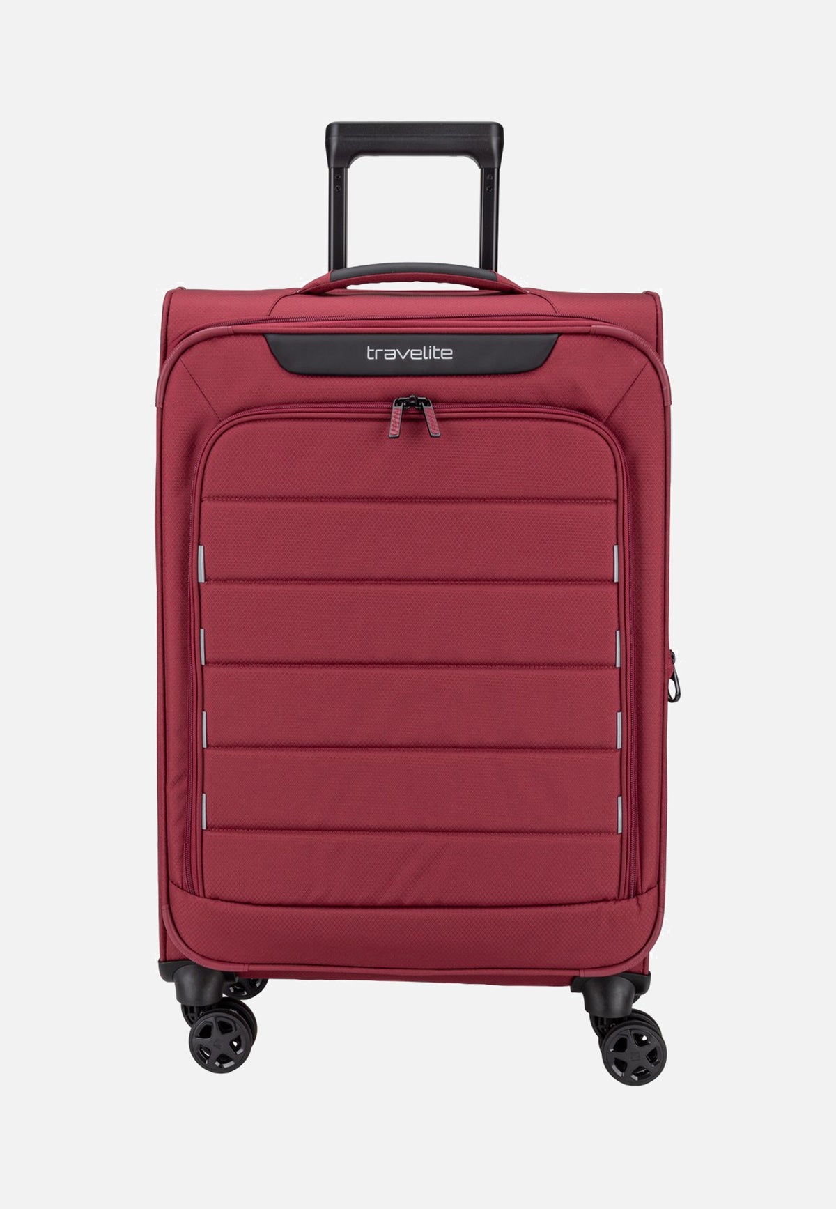 travelite Skaii Trolley 4w M exp. Red Suitcase