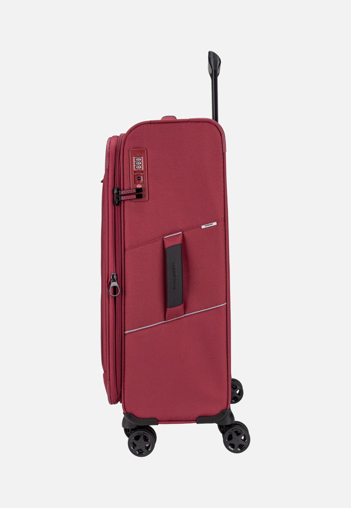 travelite Skaii Trolley 4w M exp. Red Suitcase