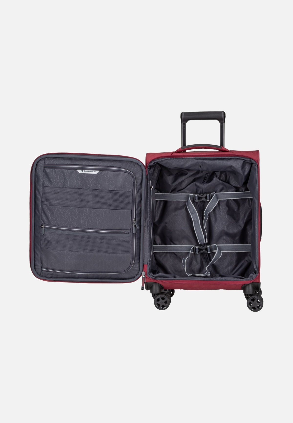 travelite Skaii Trolley 4w S Red Valigia