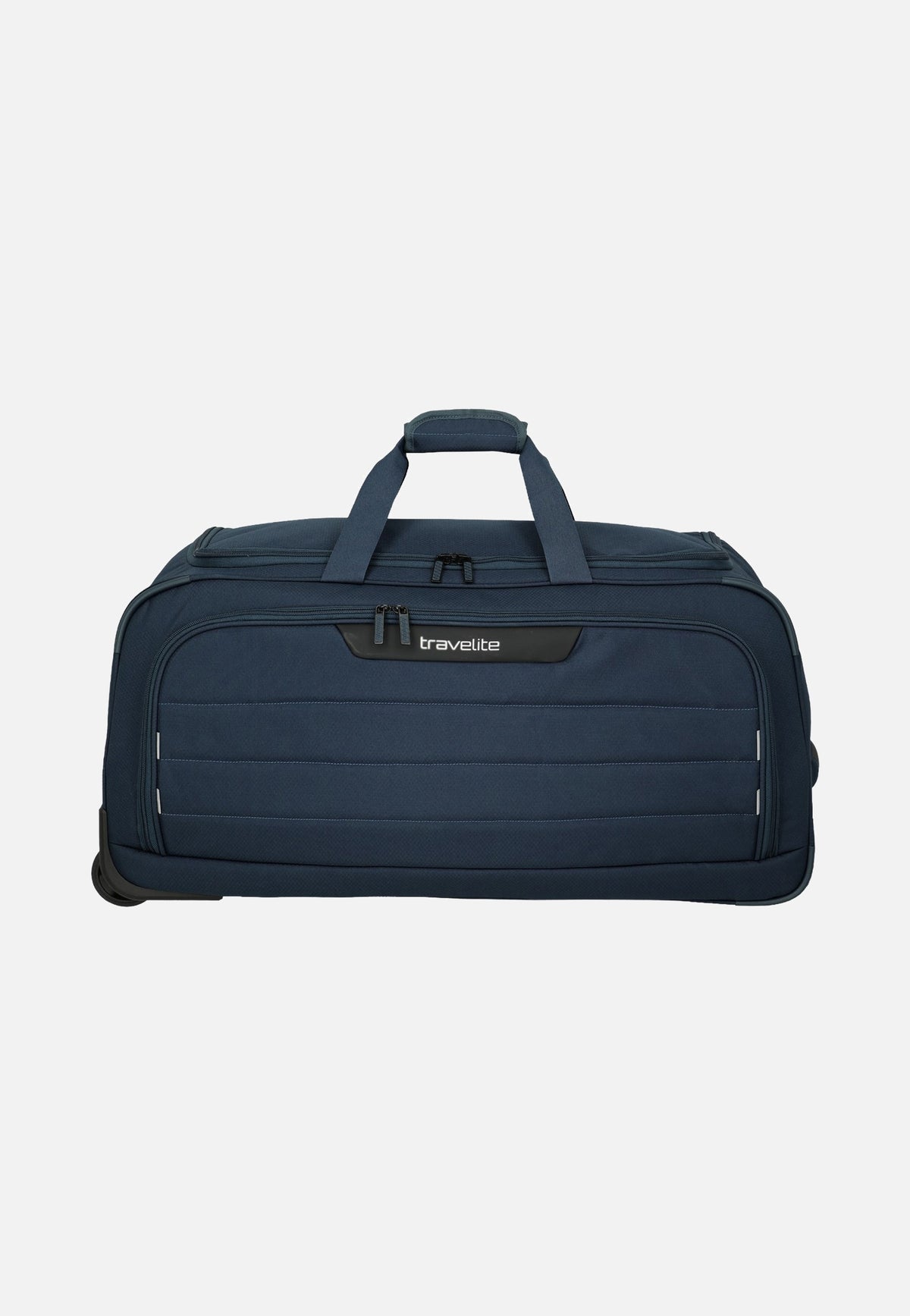 travelite Skaii Wheeled Duffle M Navy Travel Bag with Wheels
