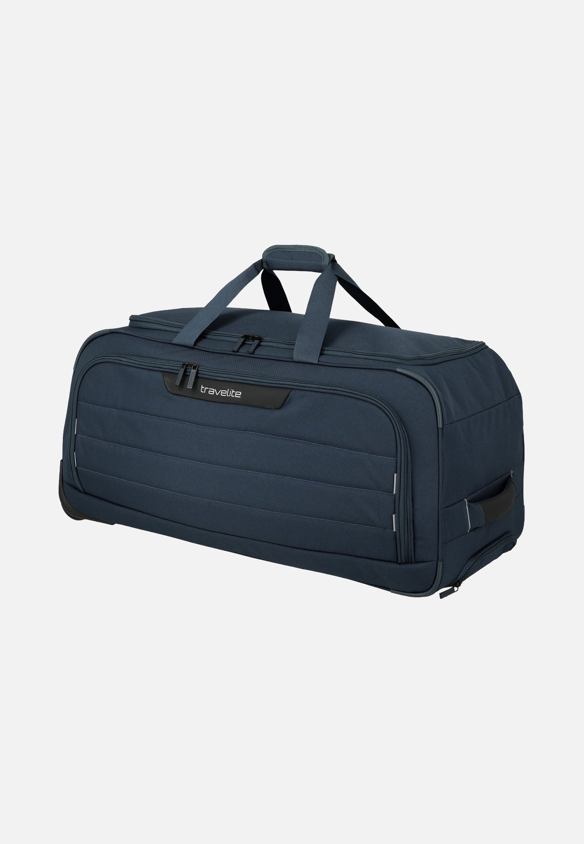travelite Skaii Wheeled Duffle M Navy Travel Bag with Wheels