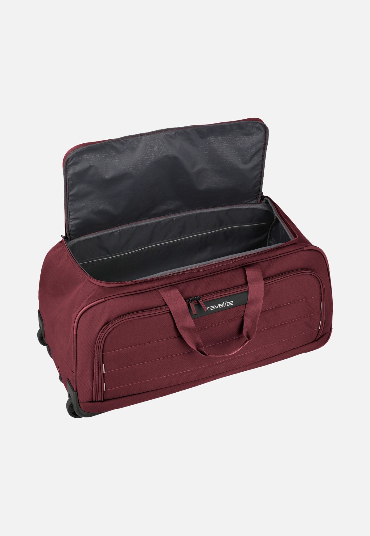 travelite Skaii Wheeled Duffle M Red Travel Bag with Wheels