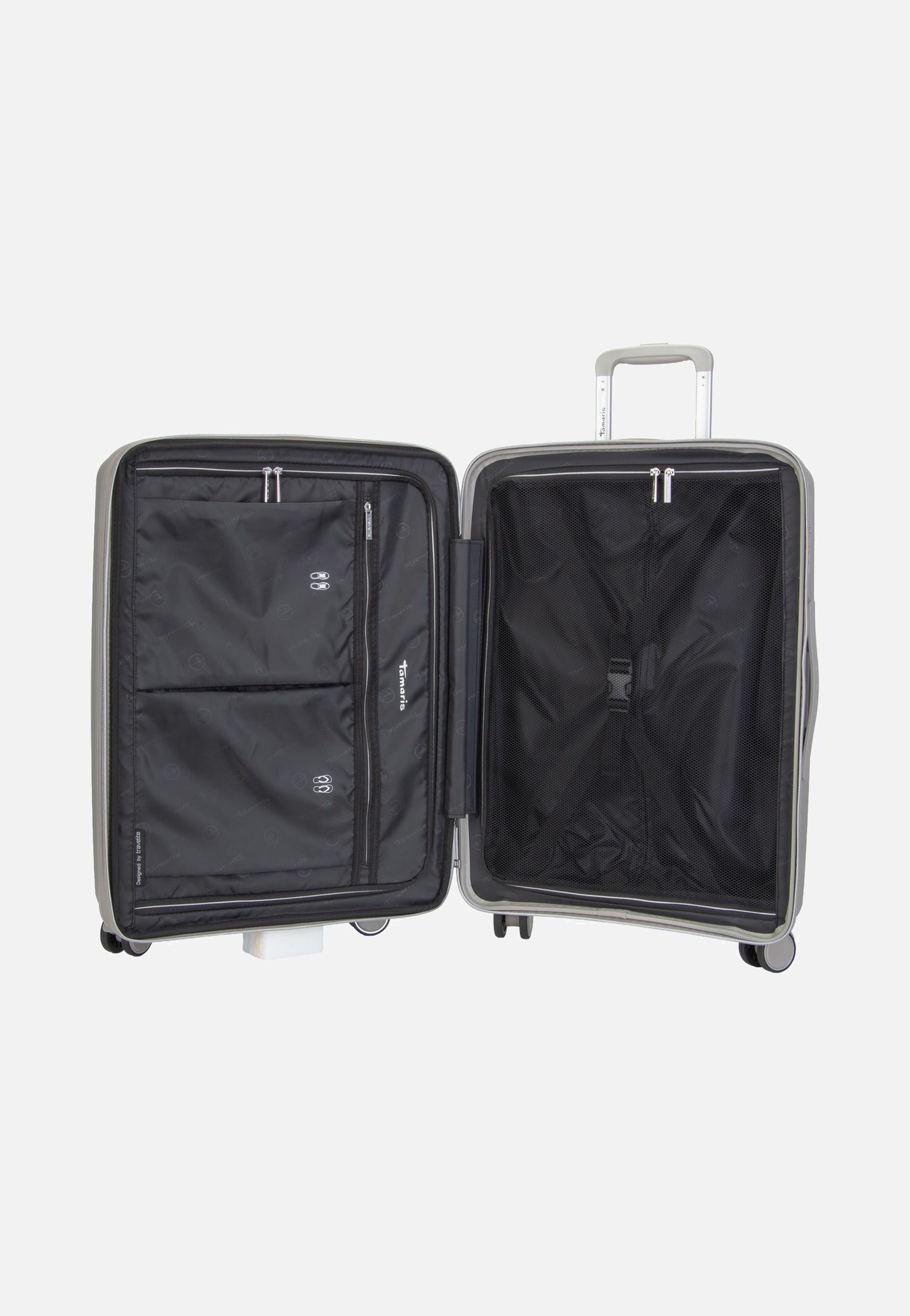 travelite x Tamaris Voyaage Trolley 4w M exp. Sand Suitcase