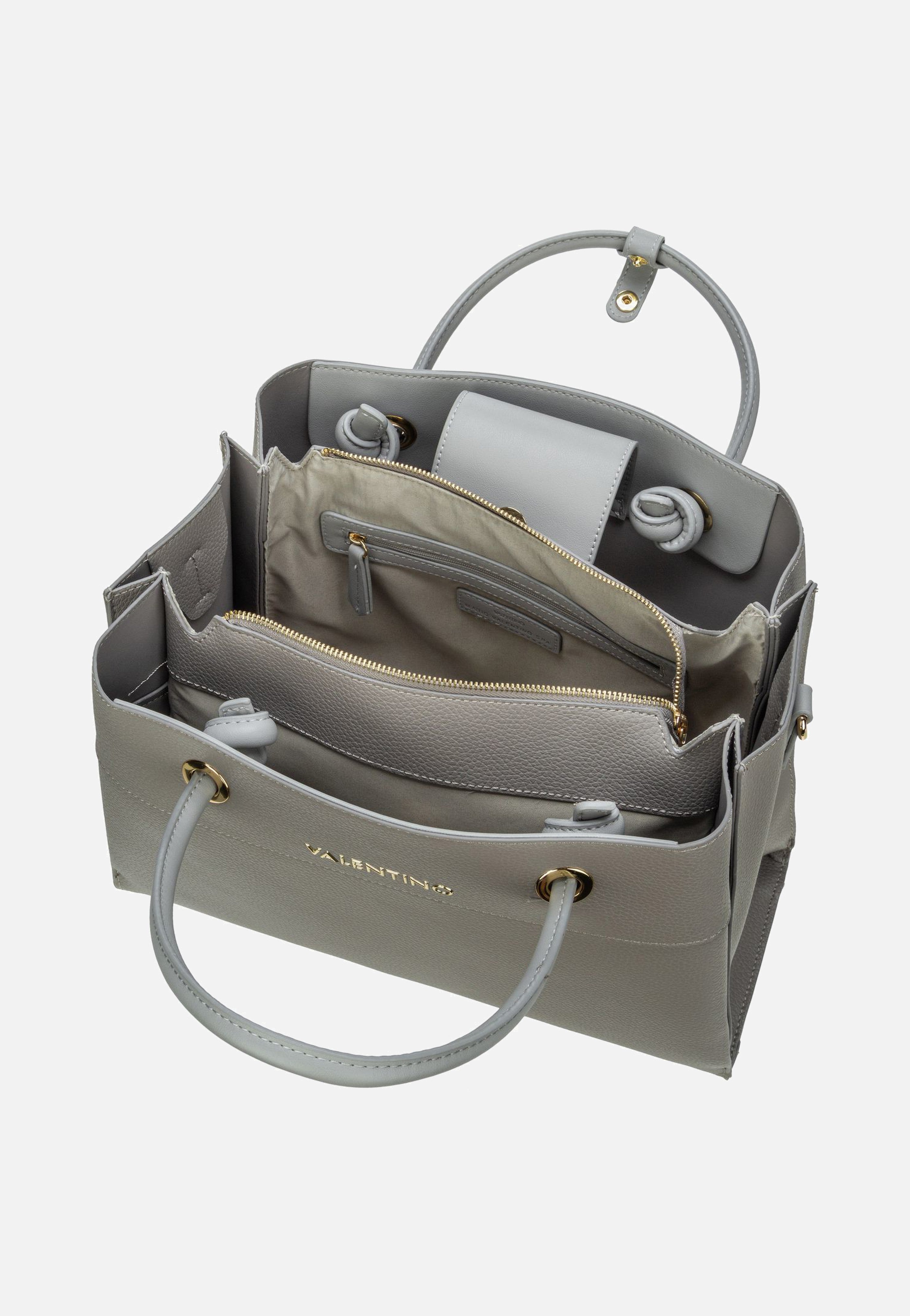 Valentino Alexia Tote 802 Grigio/Multicolor Tote Bag