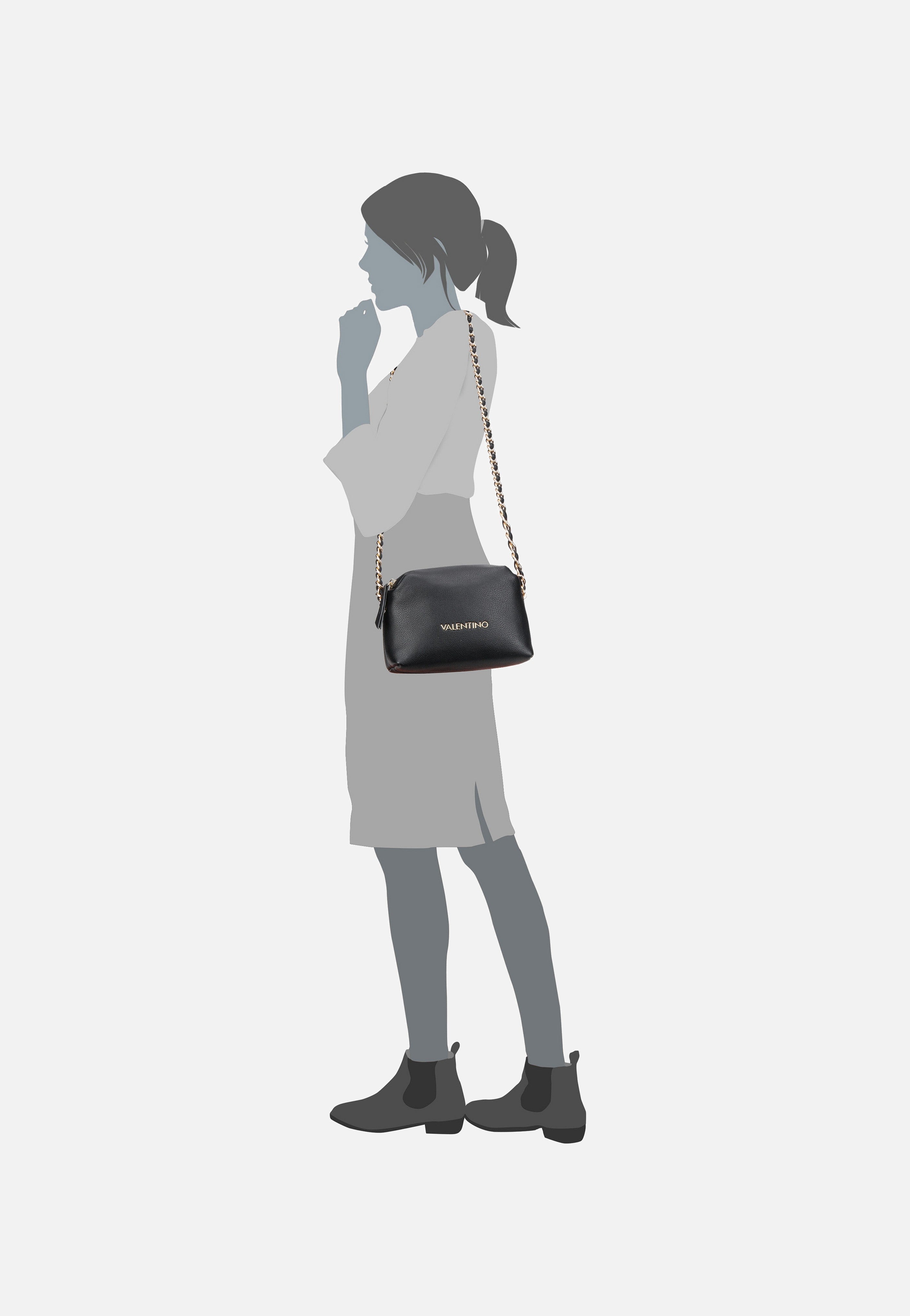 Valentino - Arcadia 9O15 Nero - Evening Bag | Women-Image