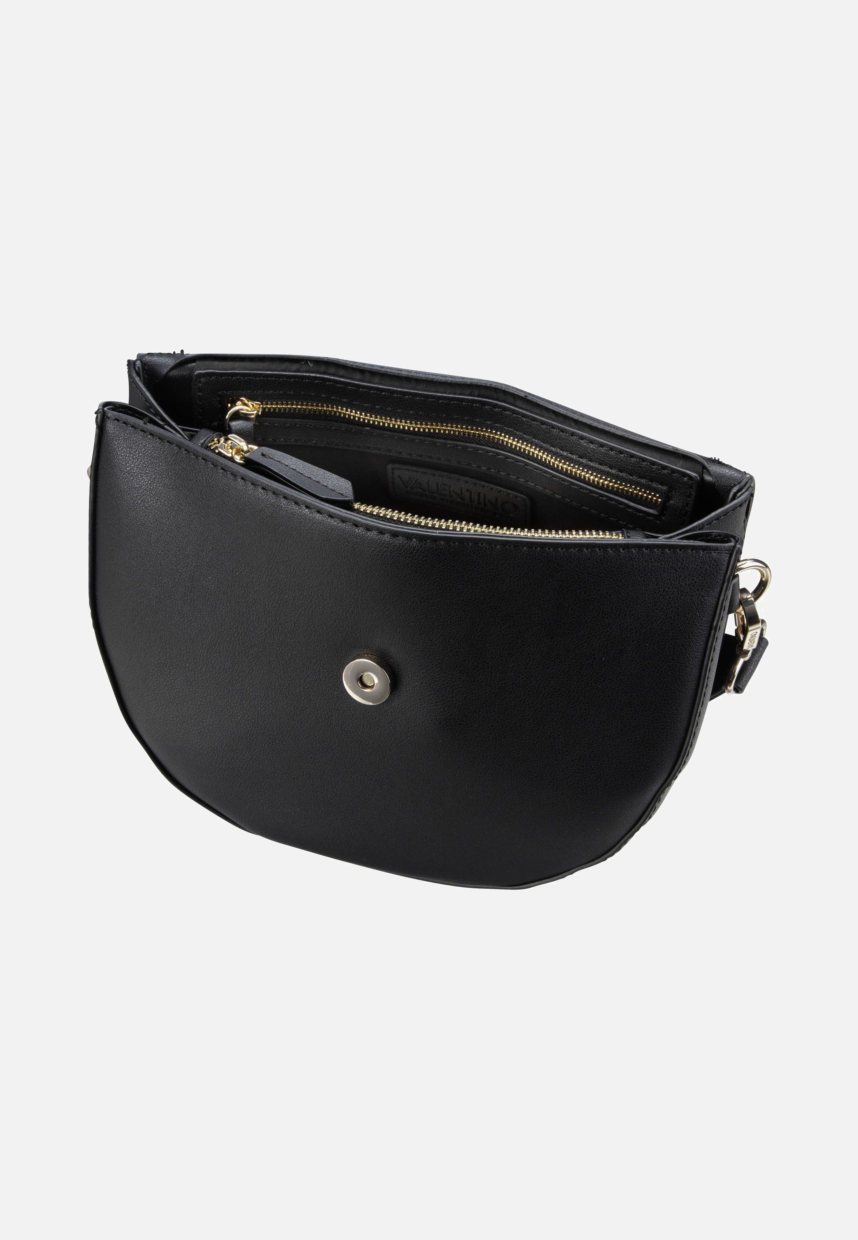 Valentino Bigs Pattina J02 Nero - Saddle Bag | Sakoi