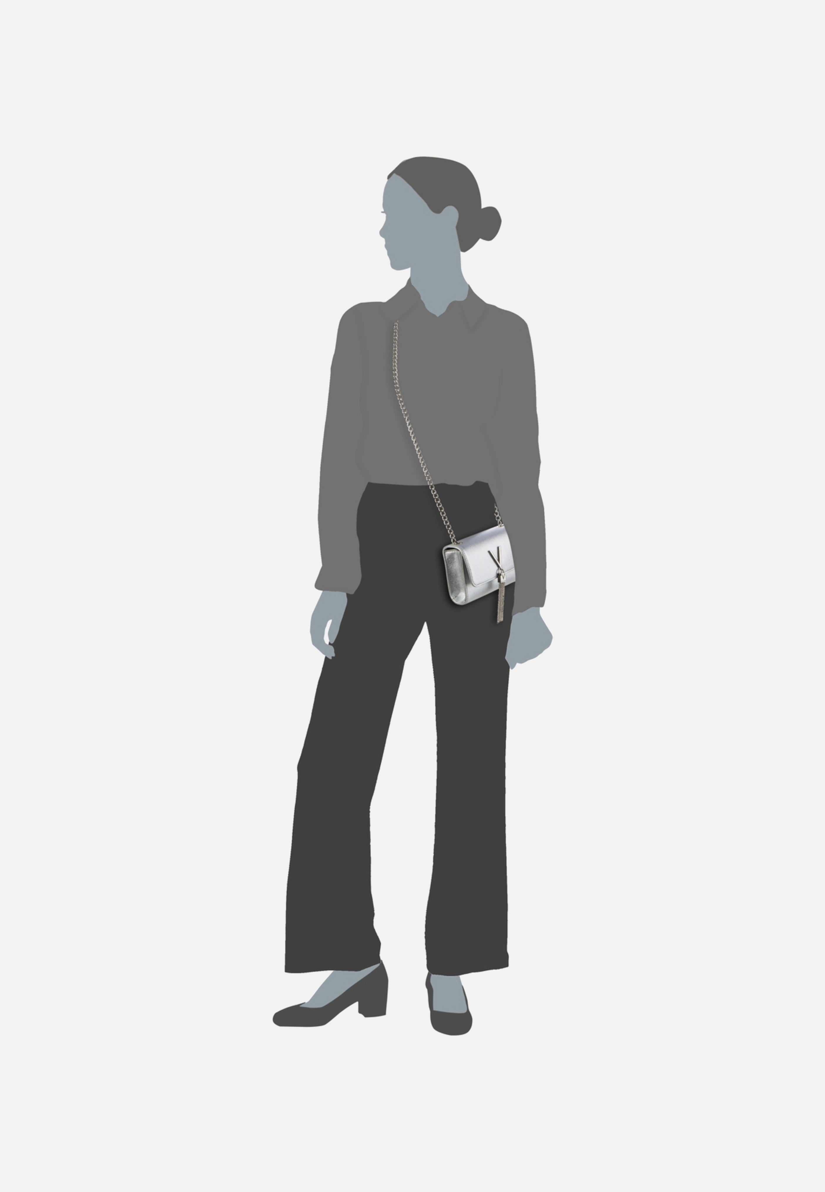 Valentino - Divina Pochette 03G Argento - Clutch | Women-Image