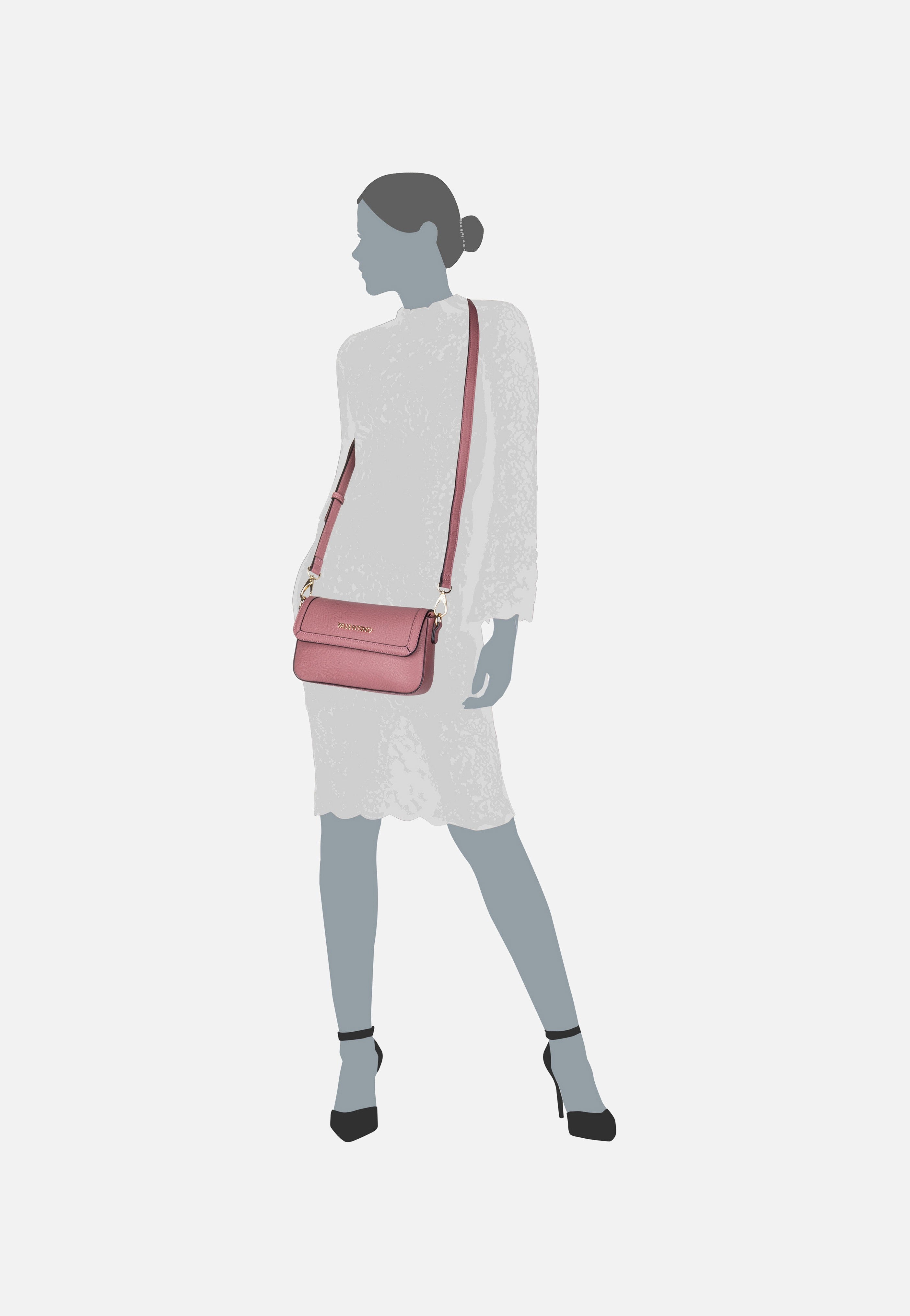 Valentino - Ivy NR09 Rosa Antico - Shoulder Bag | Women-Image