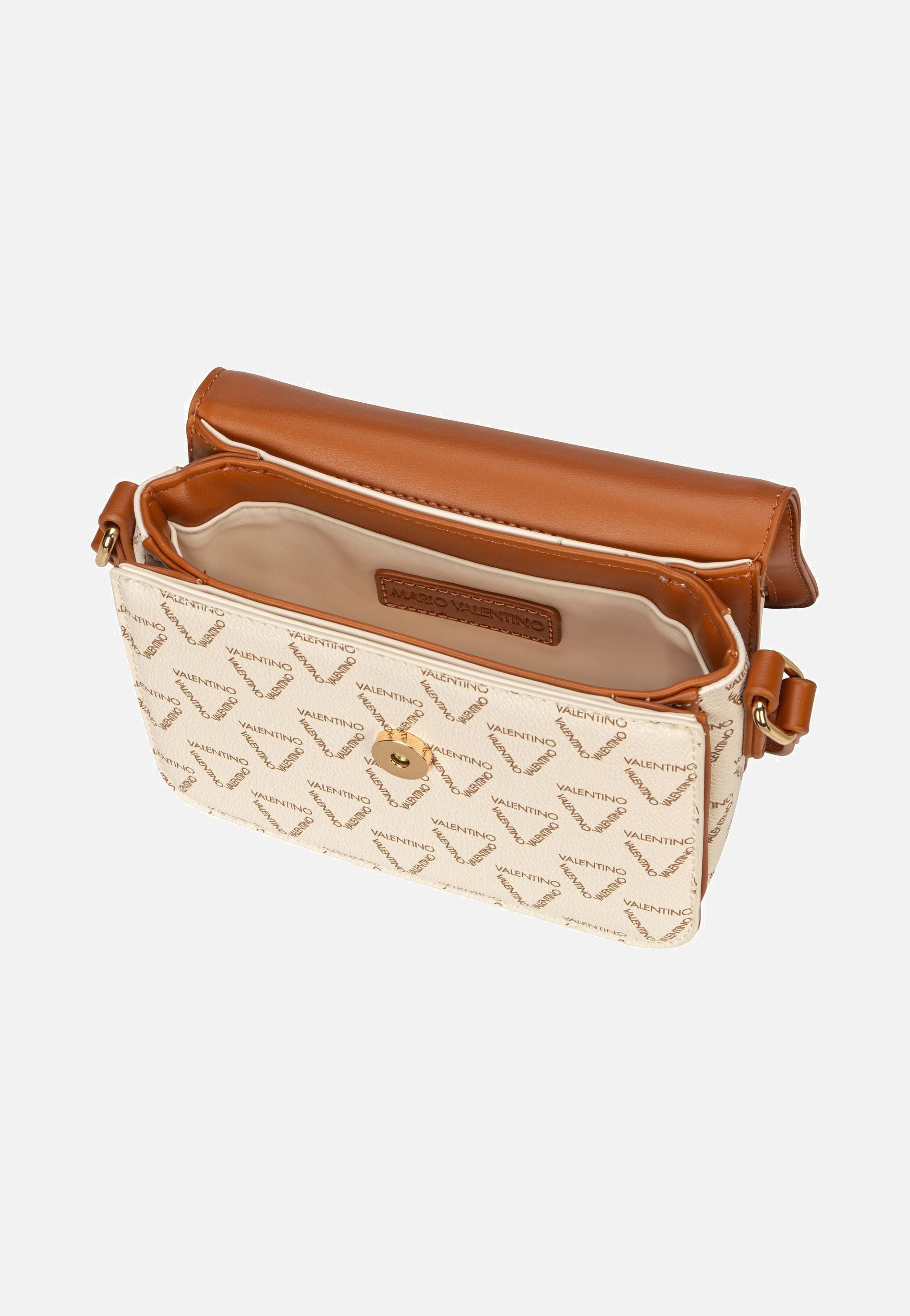 Valentino - Lady RE GT09 Bianco/Cuoio - Shoulder Bag | Women-Image