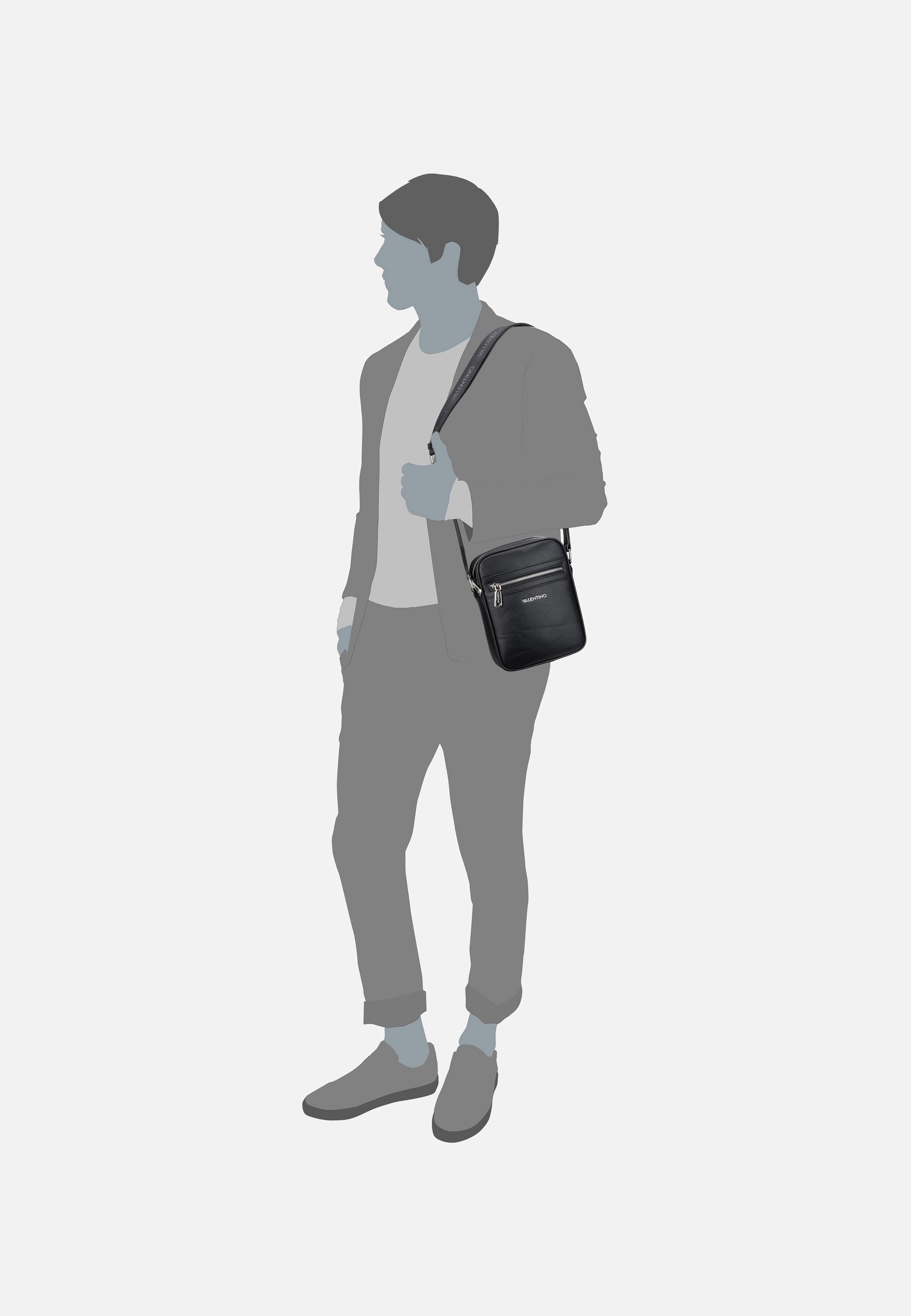 Valentino - Marnier Q20 Nero - Shoulder Bag | Men-Image