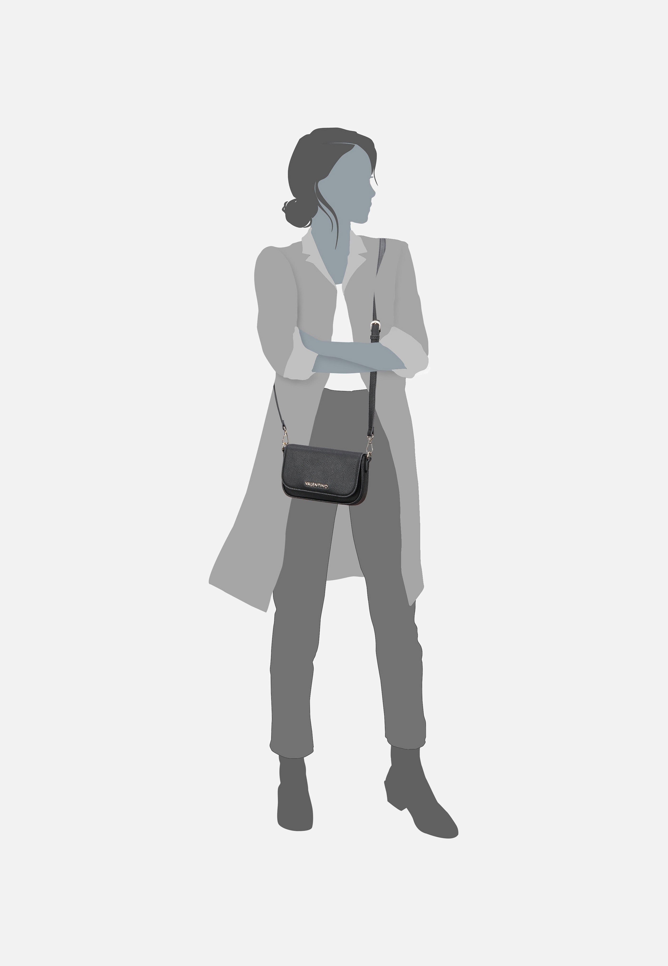 Valentino - Miramar E02G Nero - Shoulder Bag | Women-Image
