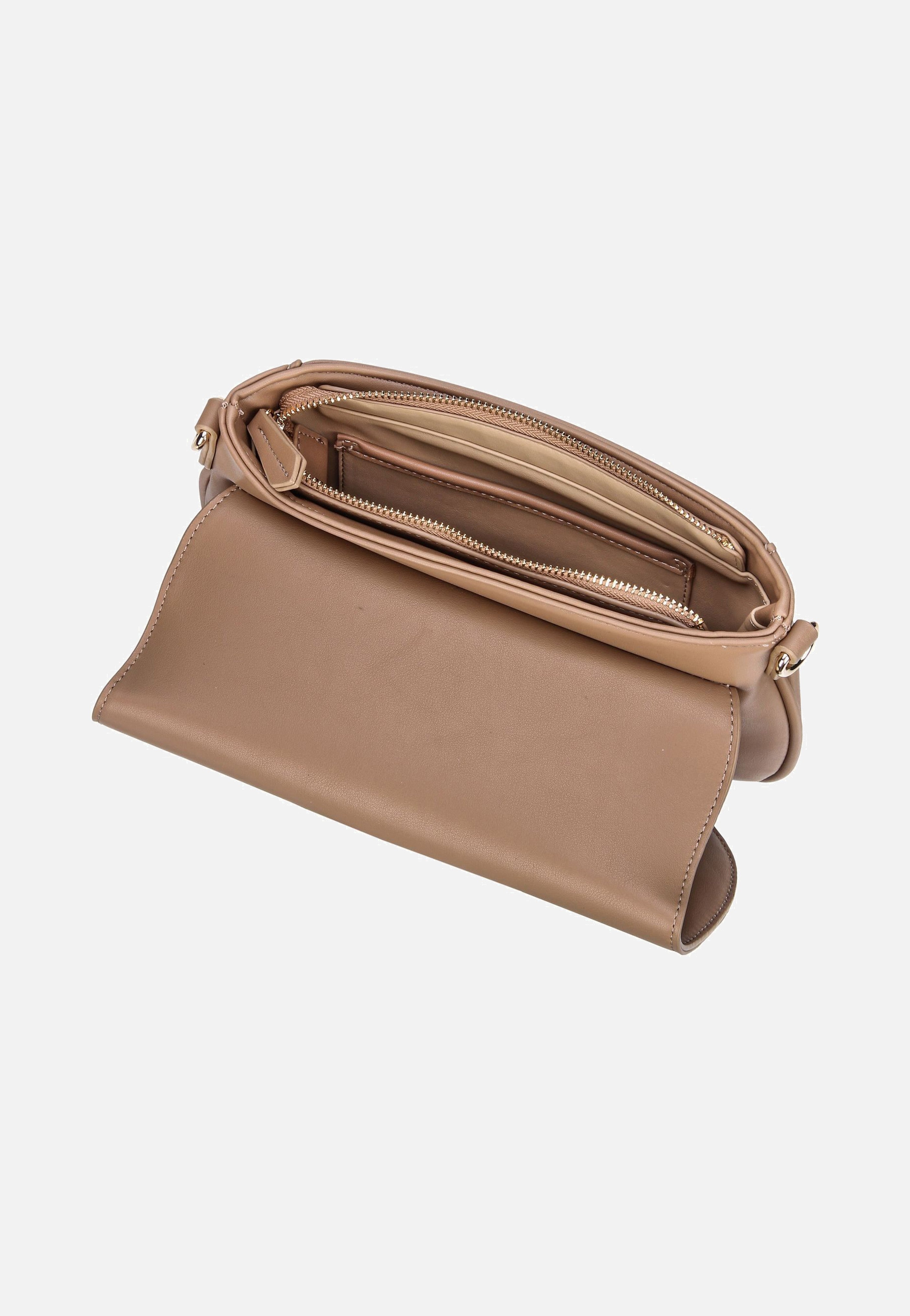 Valentino Moses A610 Beige Saddle Bag