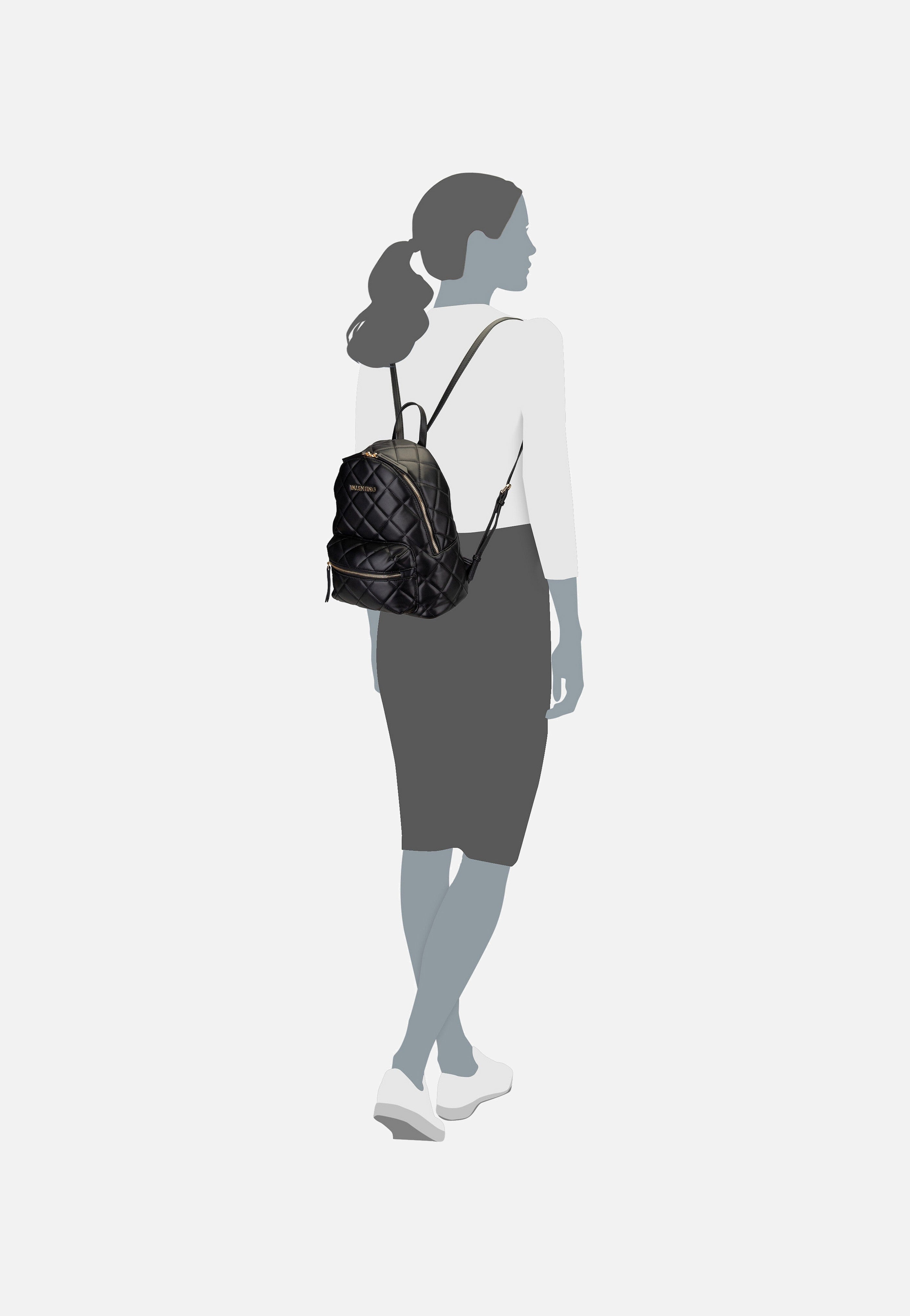 Valentino - Ocarina K37R Nero - Backpack | Women-Image