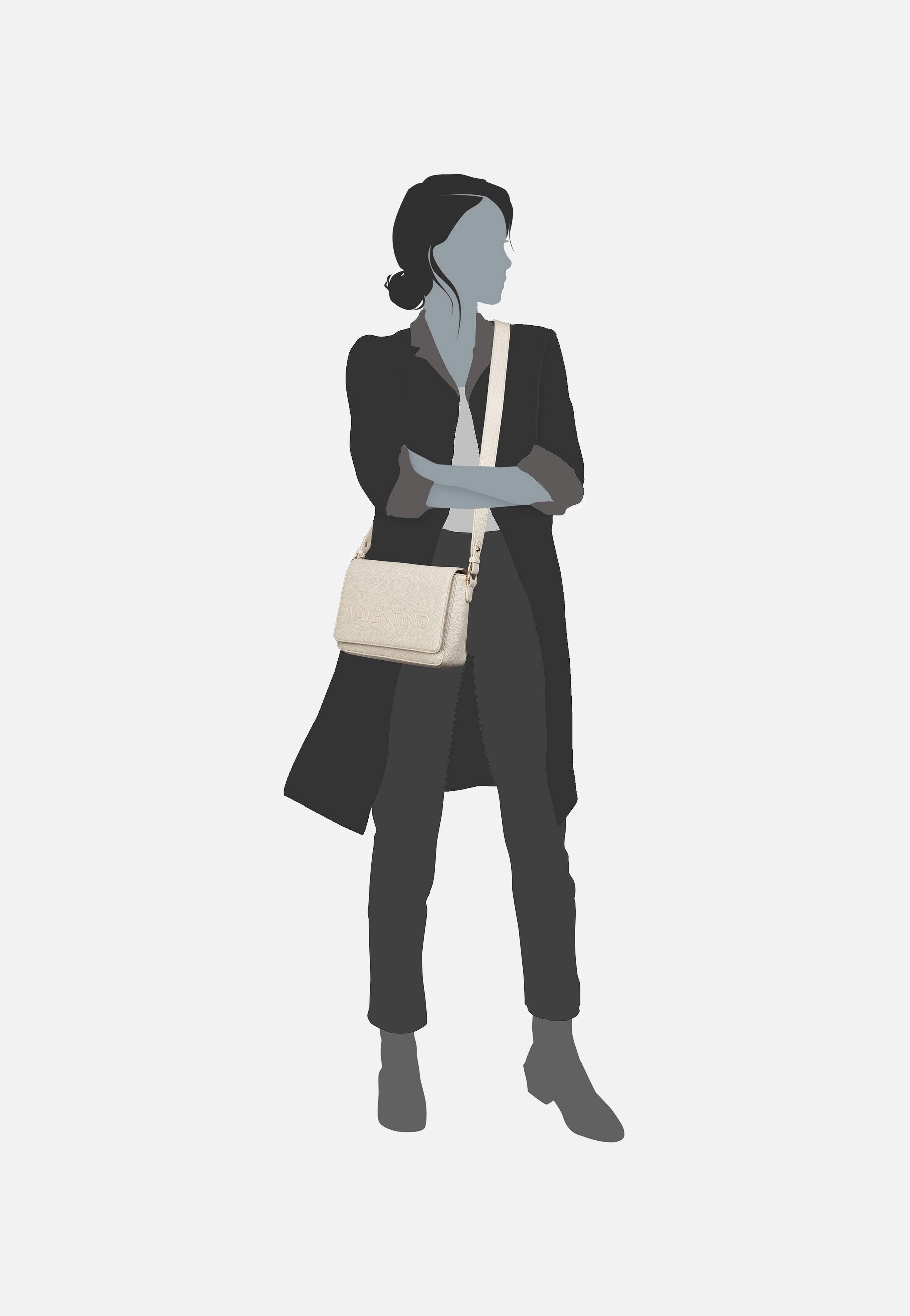 Valentino - Rised RE P909 Ecru - Crossbody Bag | Women-Image