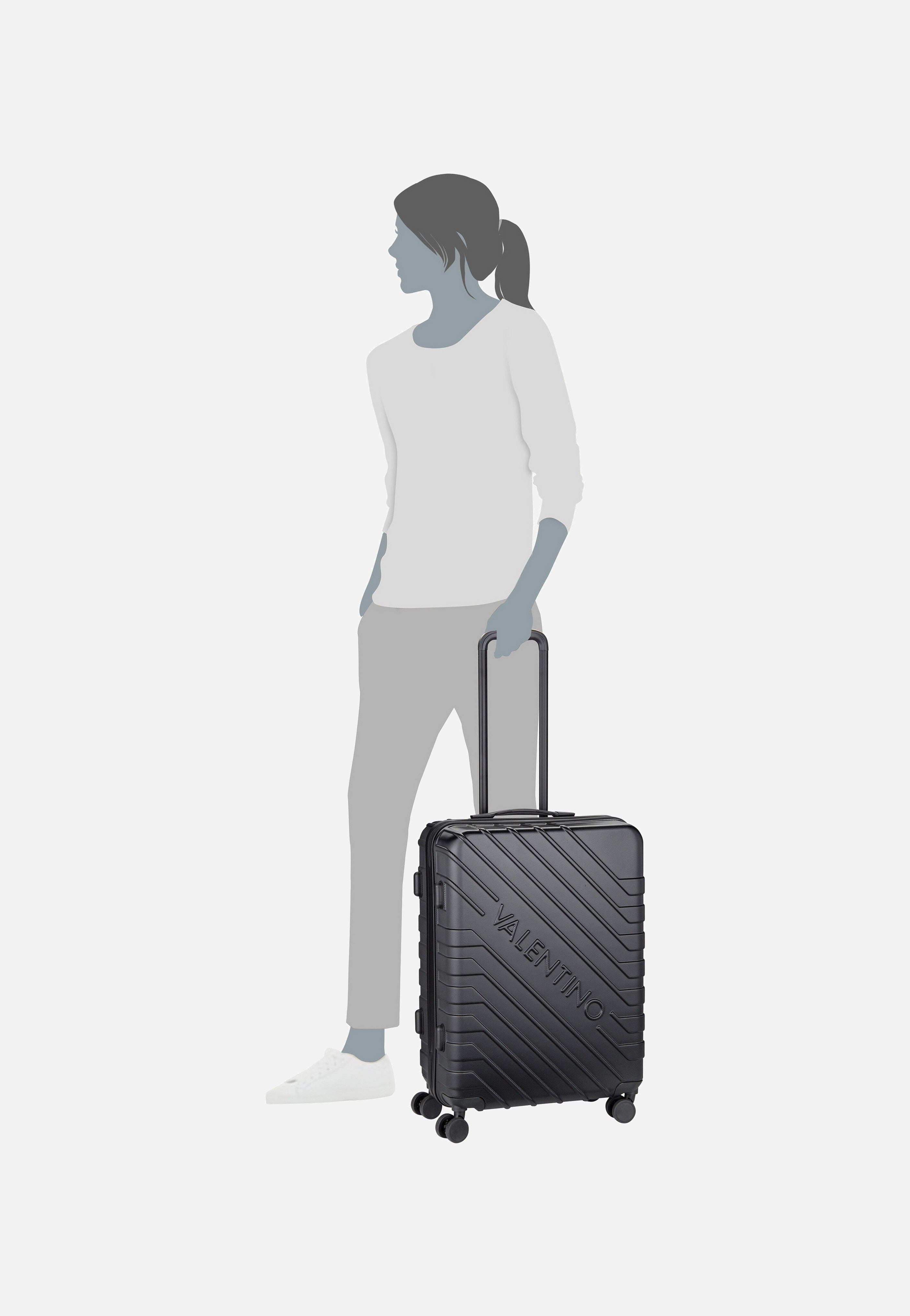 Valentino - Starlight U02M Nero - Suitcase | Neutral-Image