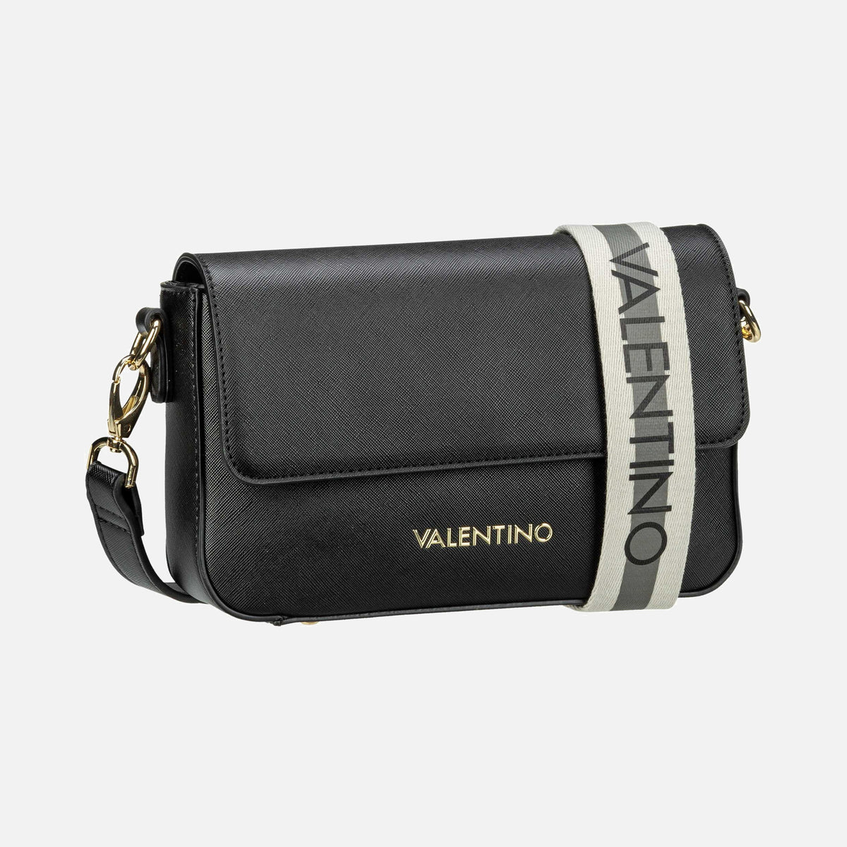Valentino Zero RE Flap Bag 303 Nero - Crossbody Bag | Sakoi