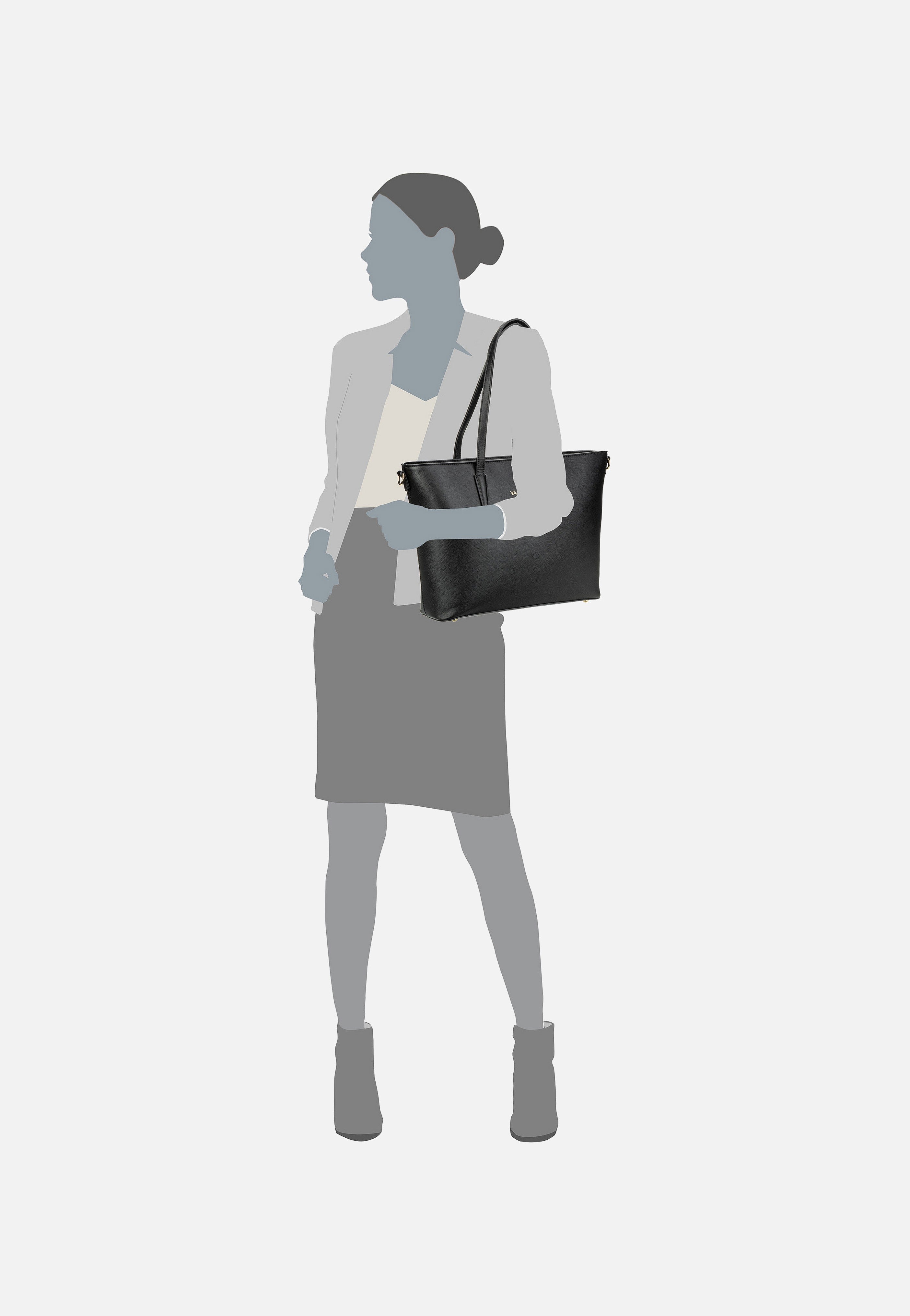 Valentino - Zero RE Shopping 301 Nero - Shopper | Women-Image