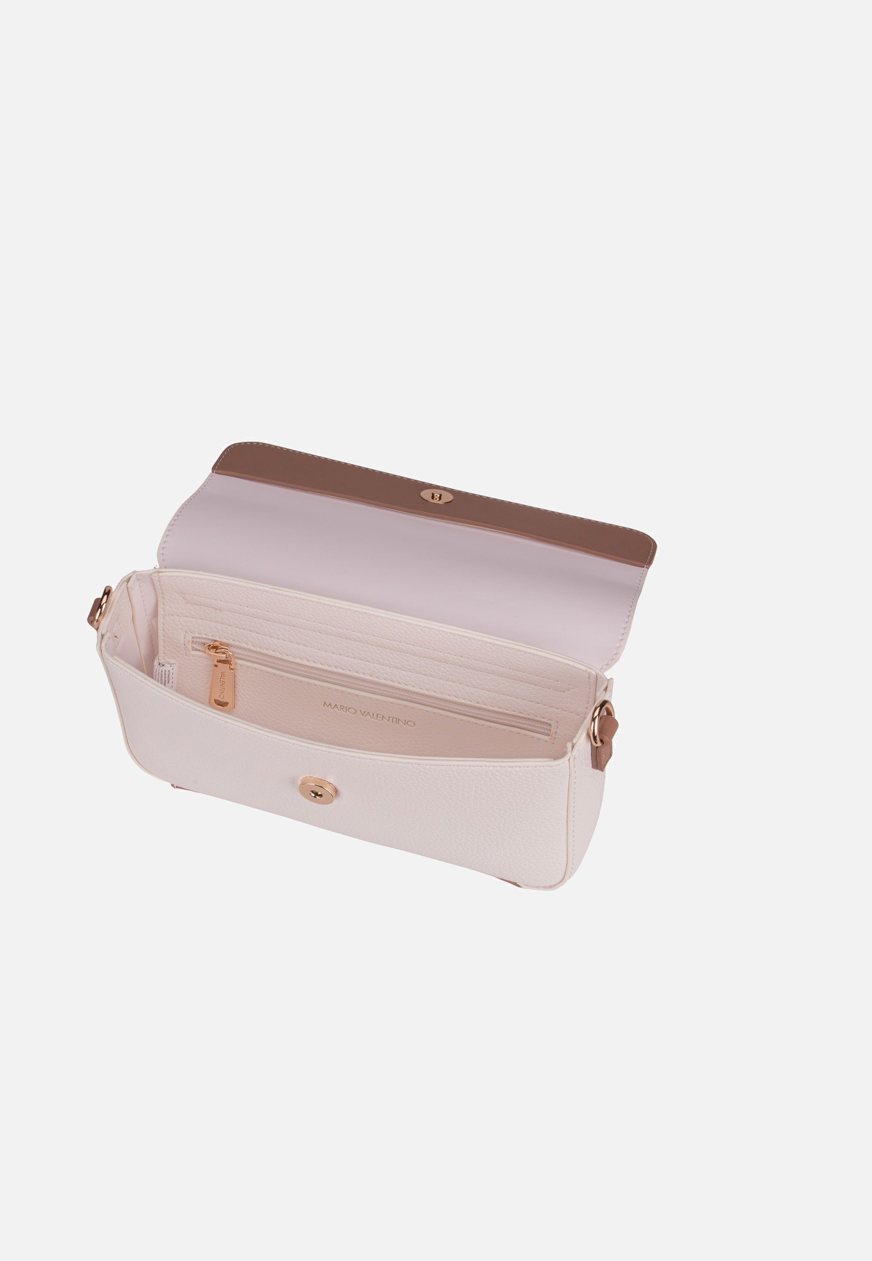 Valentino Alexia 804 Bianco/Cuoio Evening Bag