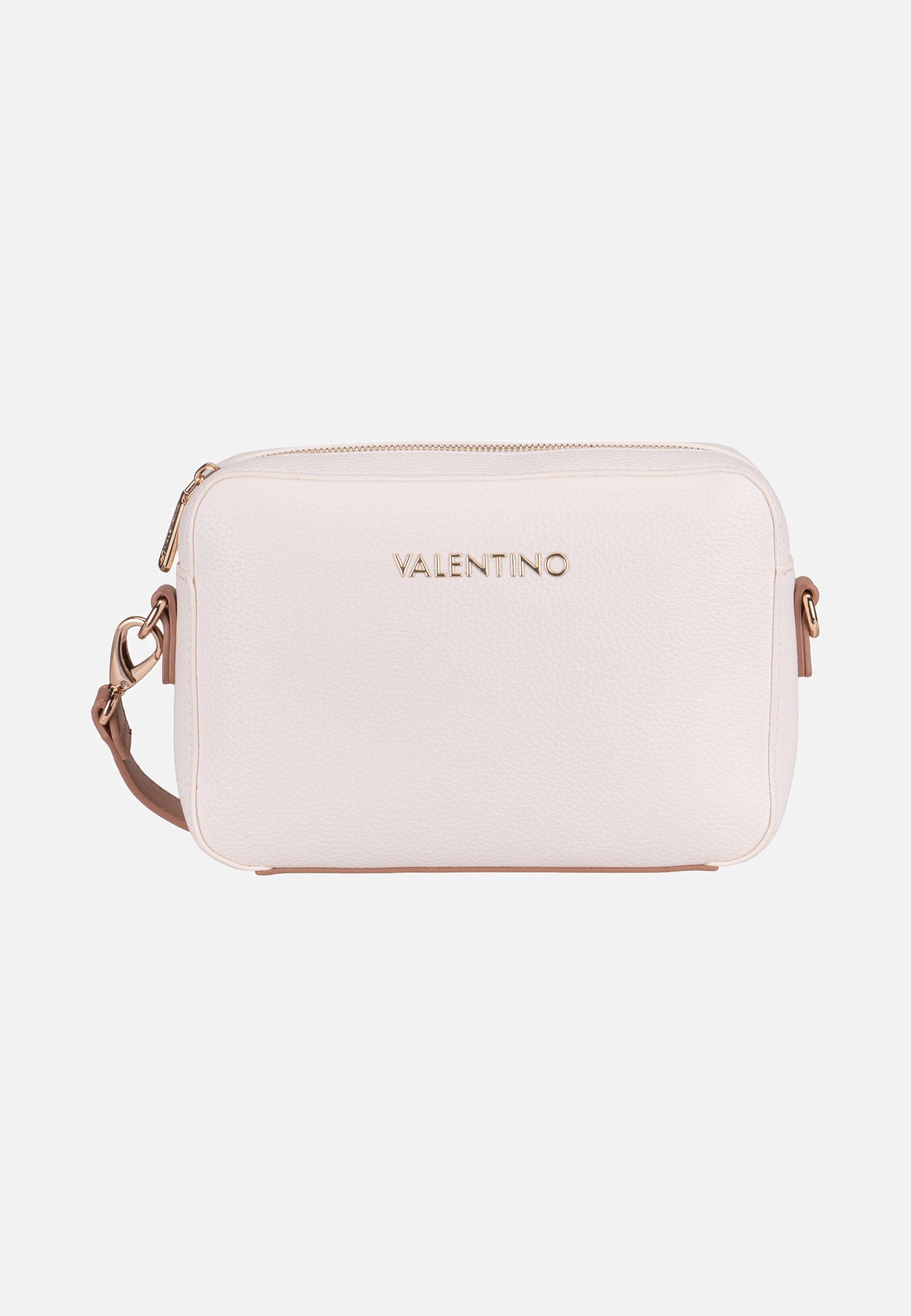 Valentino Alexia 809 Bianco/Cuoio Shoulder Bag