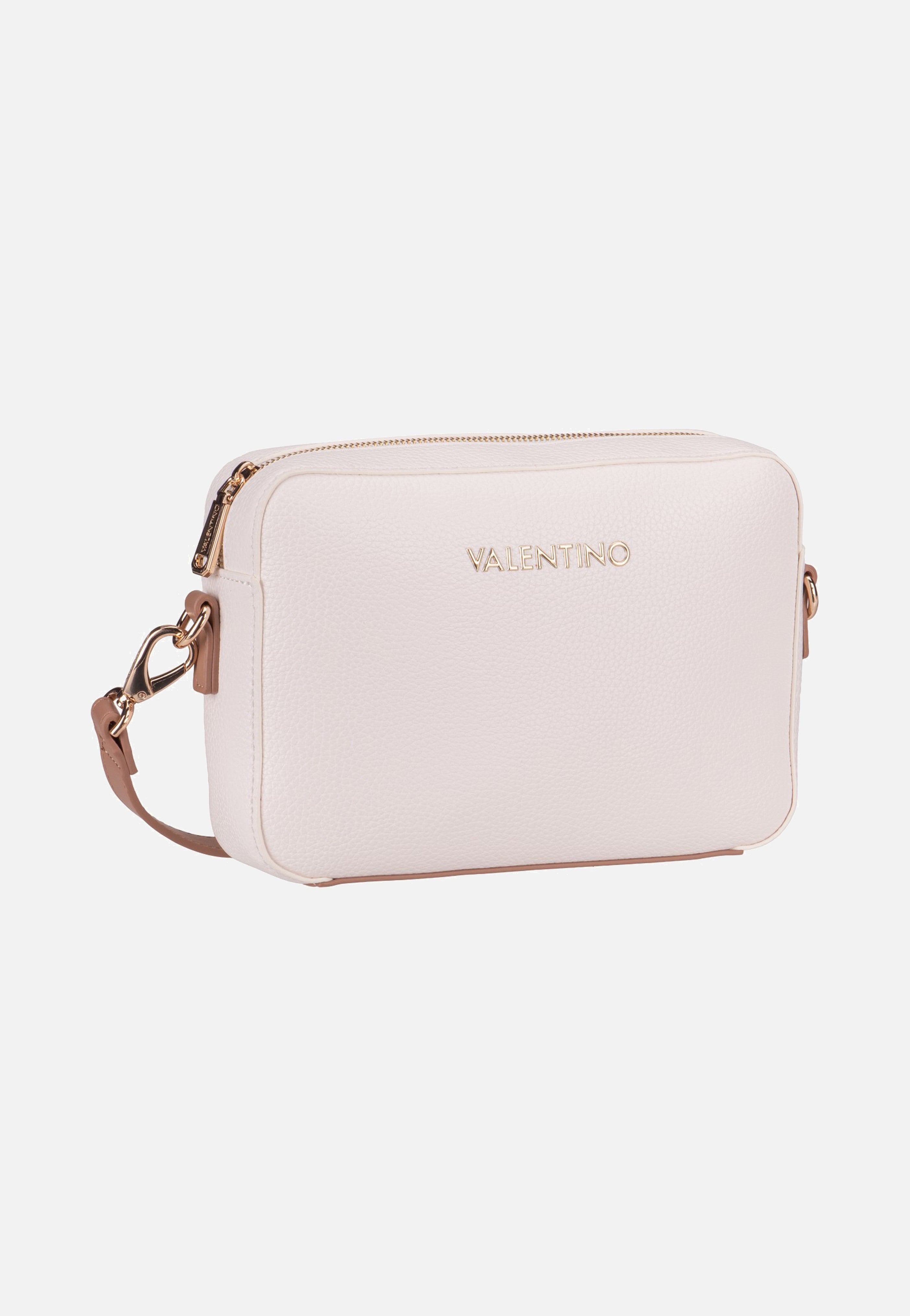 Valentino Alexia 809 Bianco/Cuoio Shoulder Bag