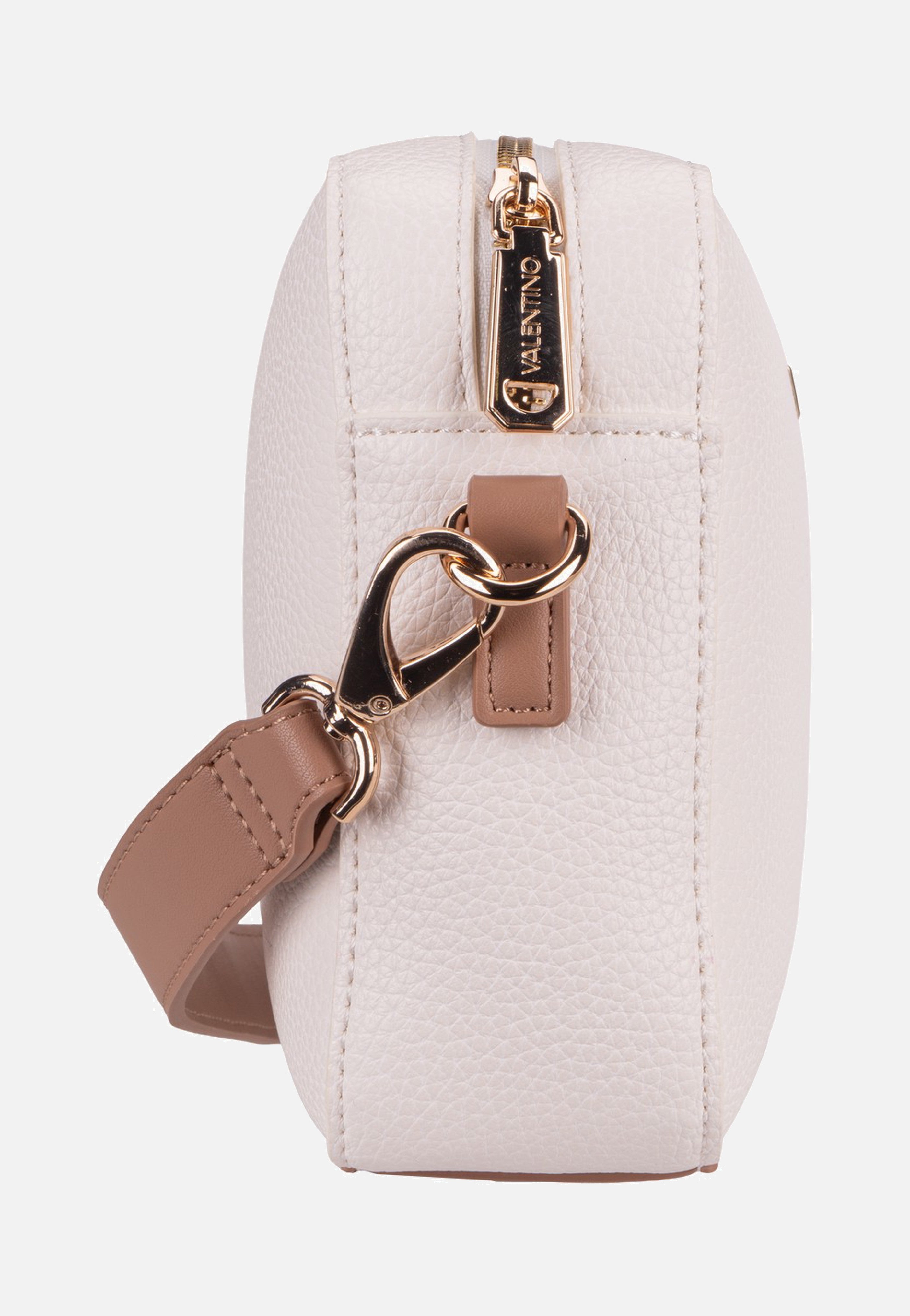Valentino Alexia 809 Bianco/Cuoio Shoulder Bag