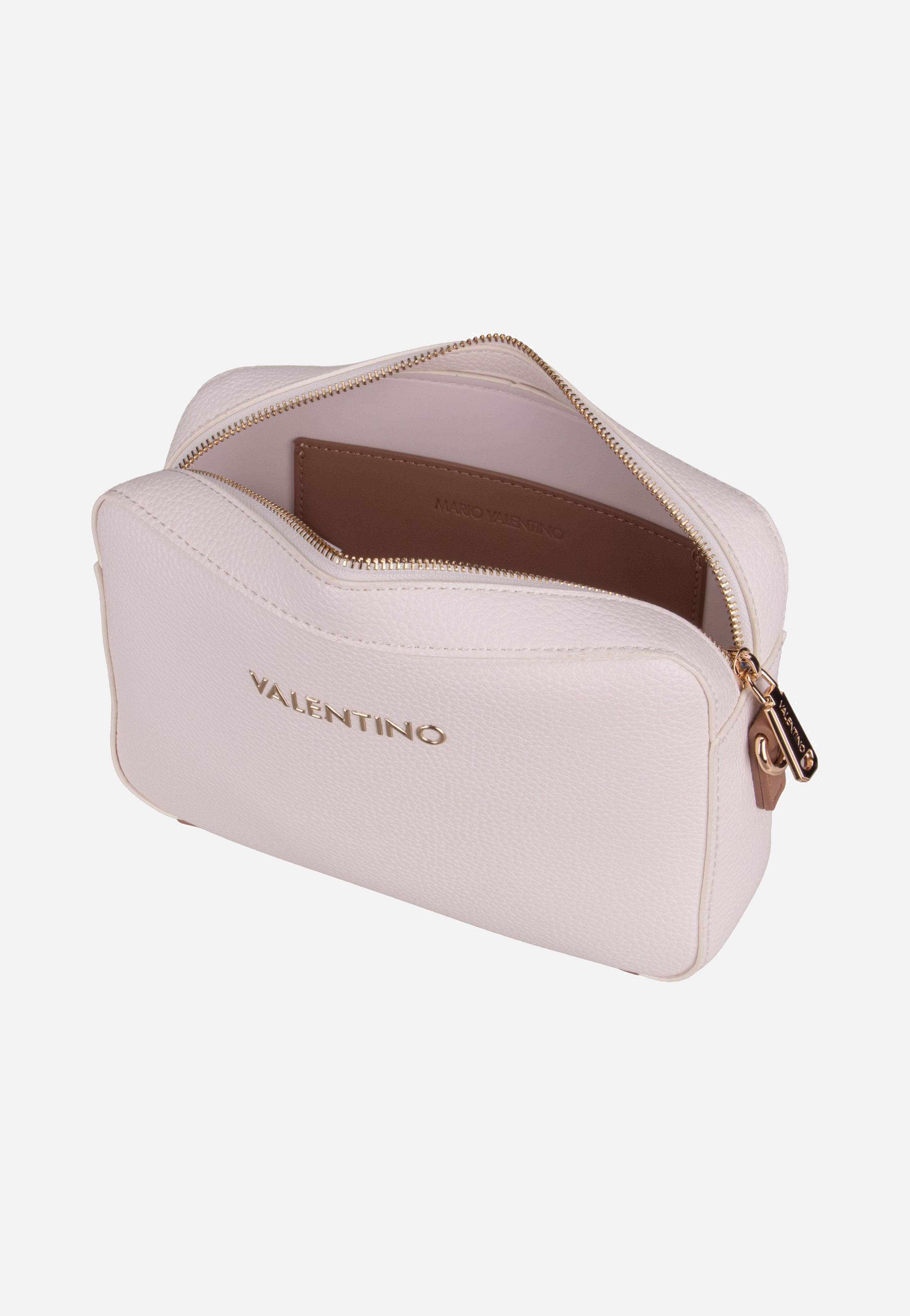 Valentino Alexia 809 Bianco/Cuoio Shoulder Bag