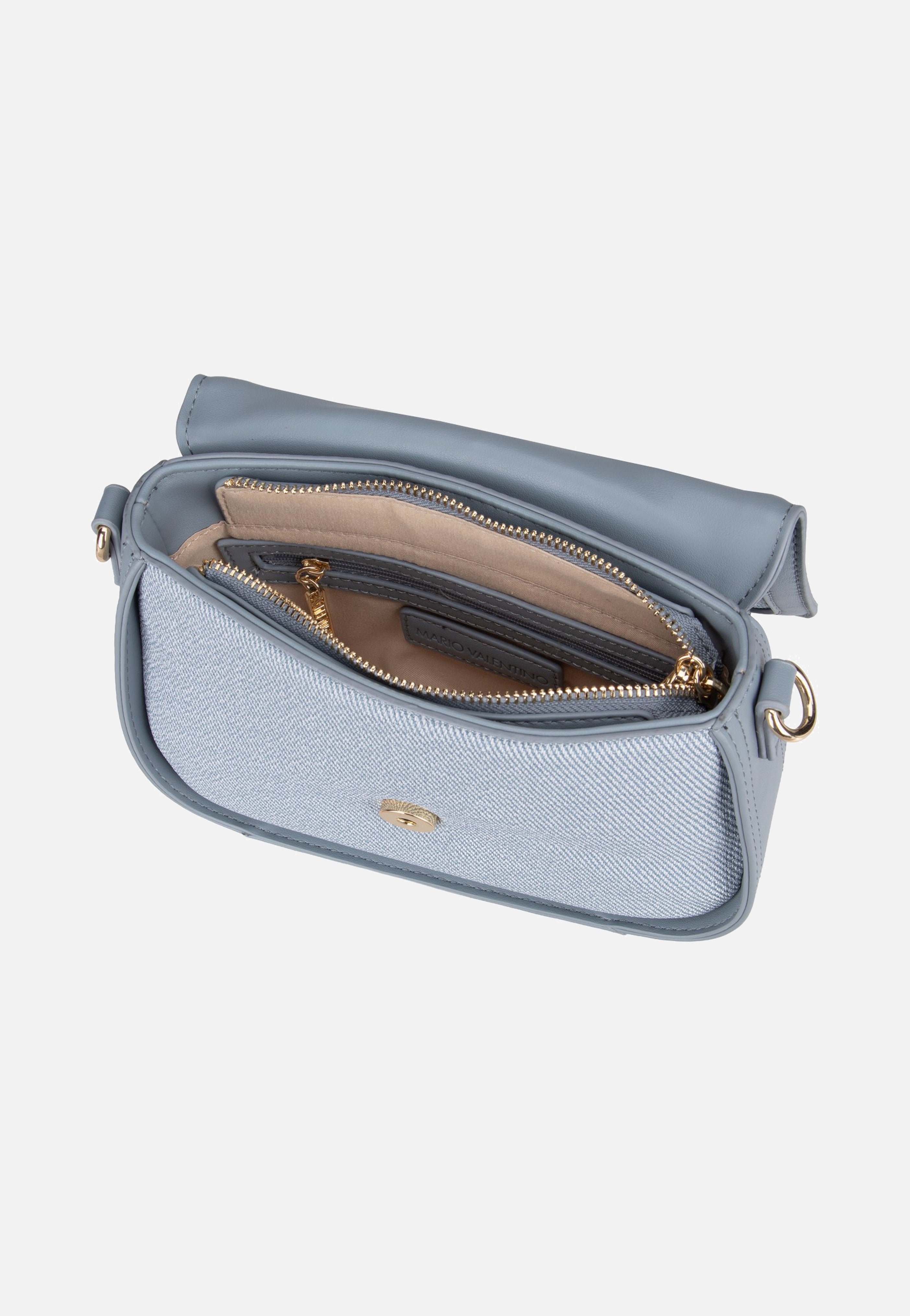 Valentino Atena Re S09 Denim Shoulder Bag