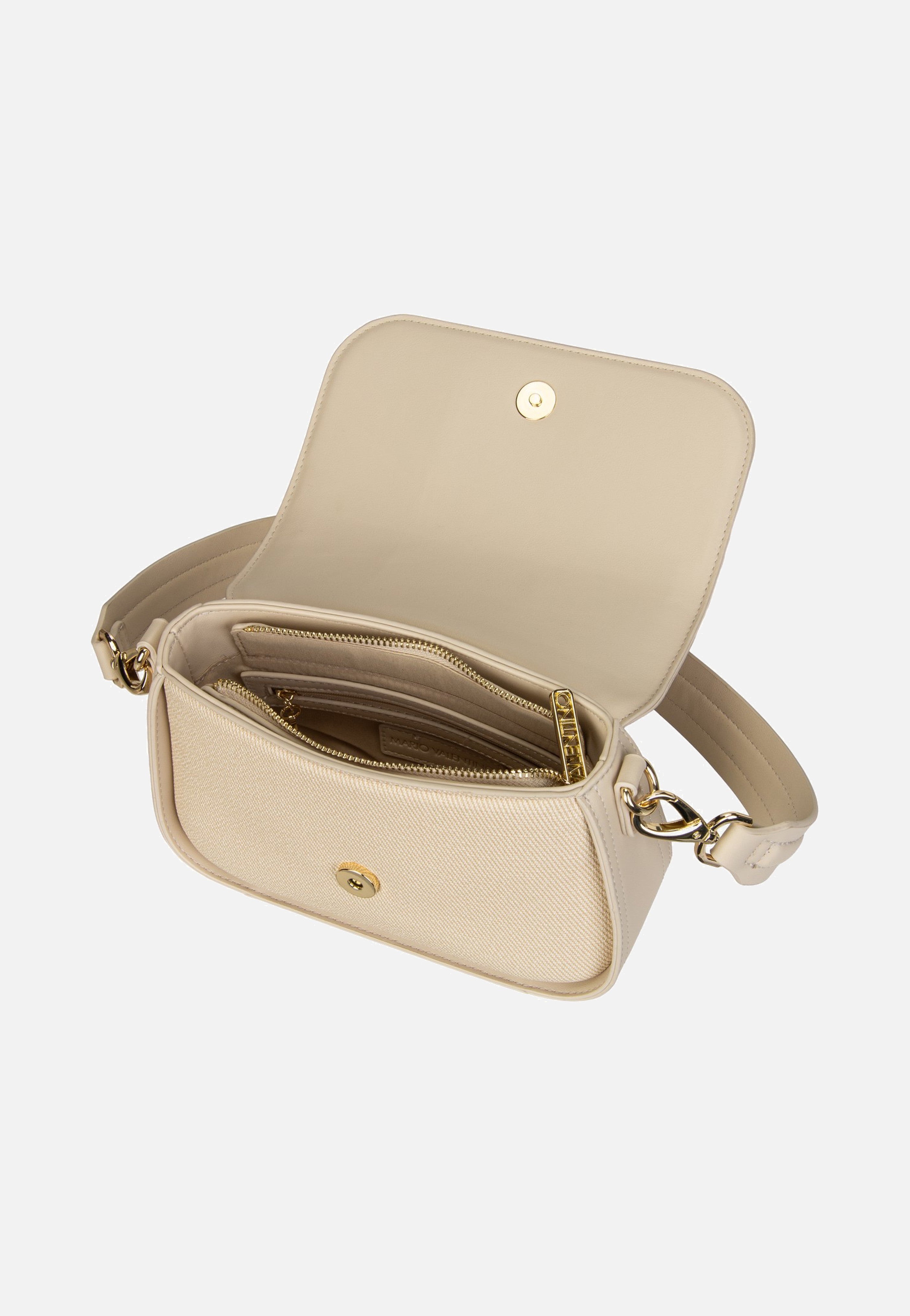 Valentino Atena Re S09 Naturale/Ecru Shoulder Bag