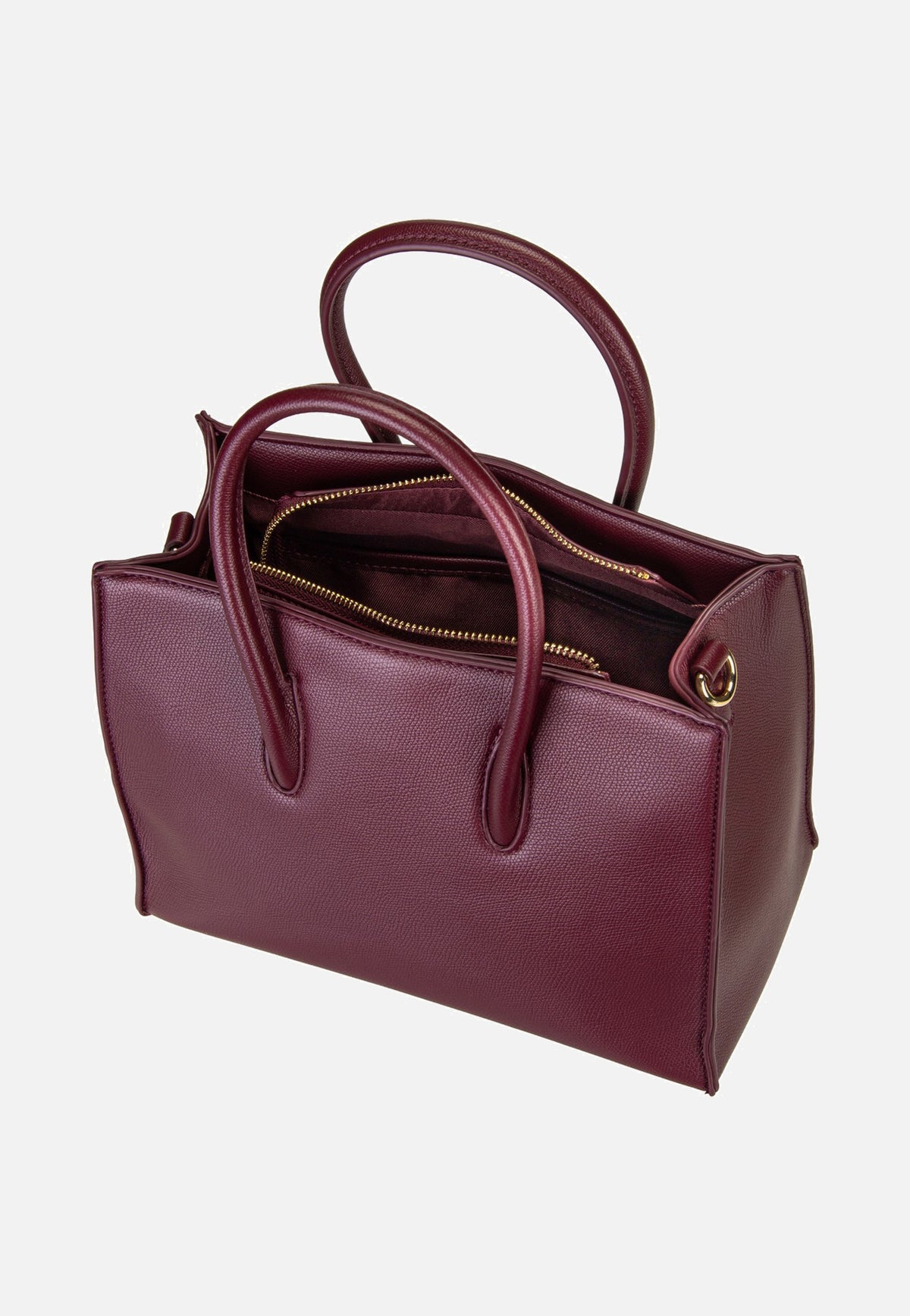Valentino Bianka RE U04 Bordeaux Tote Bag