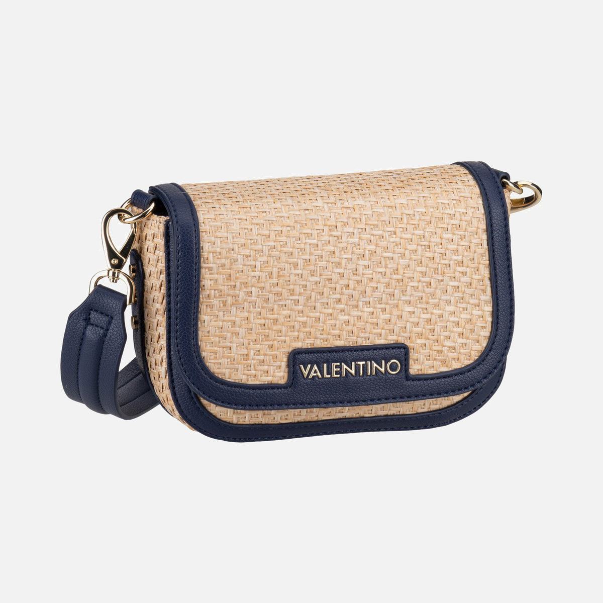 Valentino Demetra 909 Naturale/Blu - Shoulder Bag | Sakoi