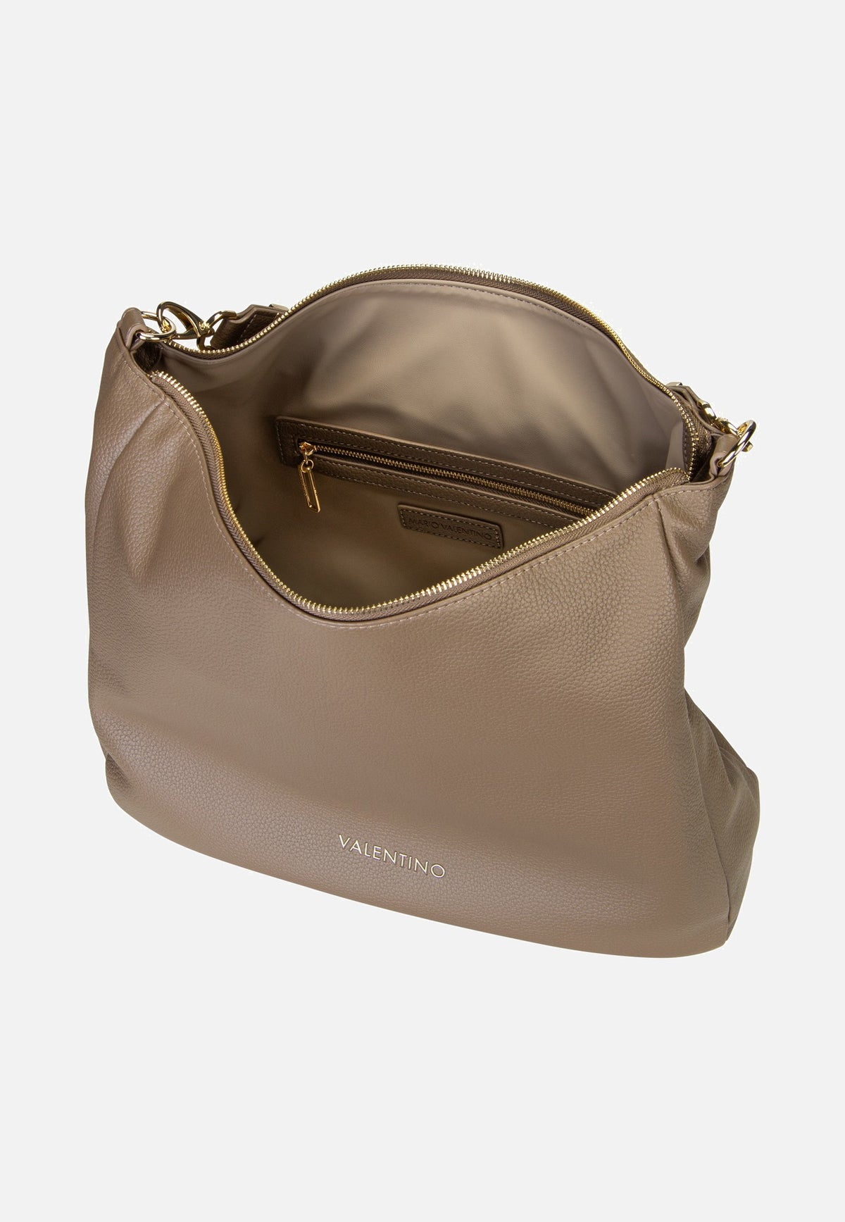 Valentino Lena G07 Taupe Hobo Bag