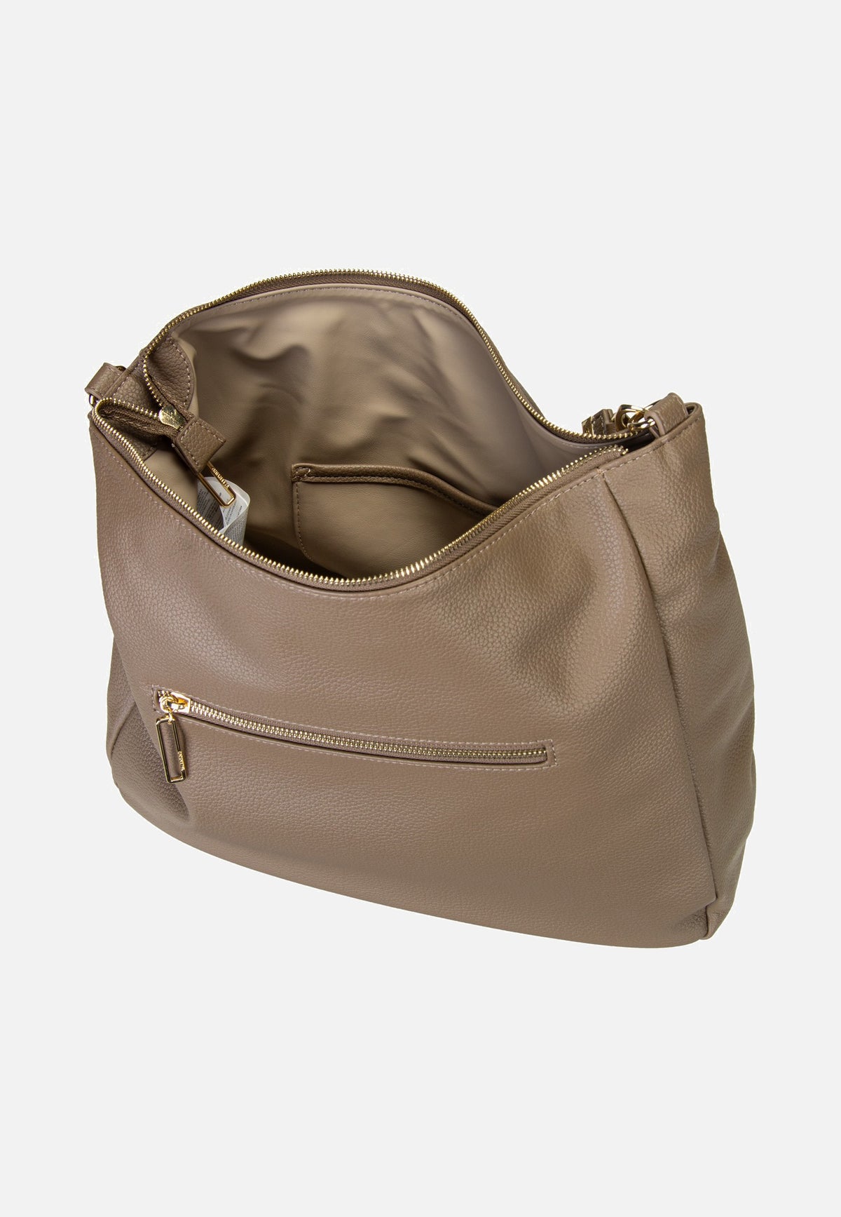 Valentino Lena G07 Taupe Hobo Bag