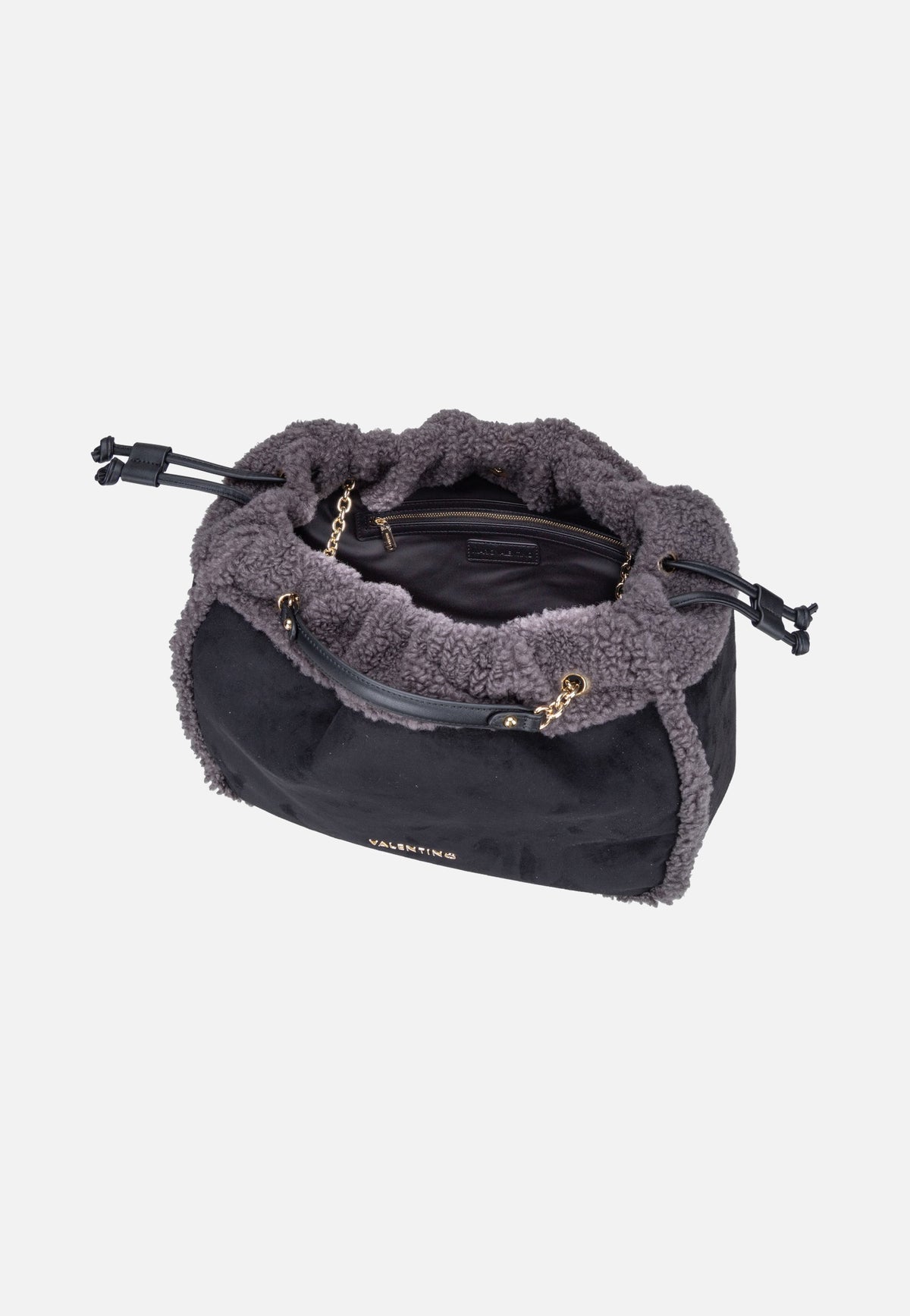 Valentino Max T01 Nero/Antracite Shoulder Bag