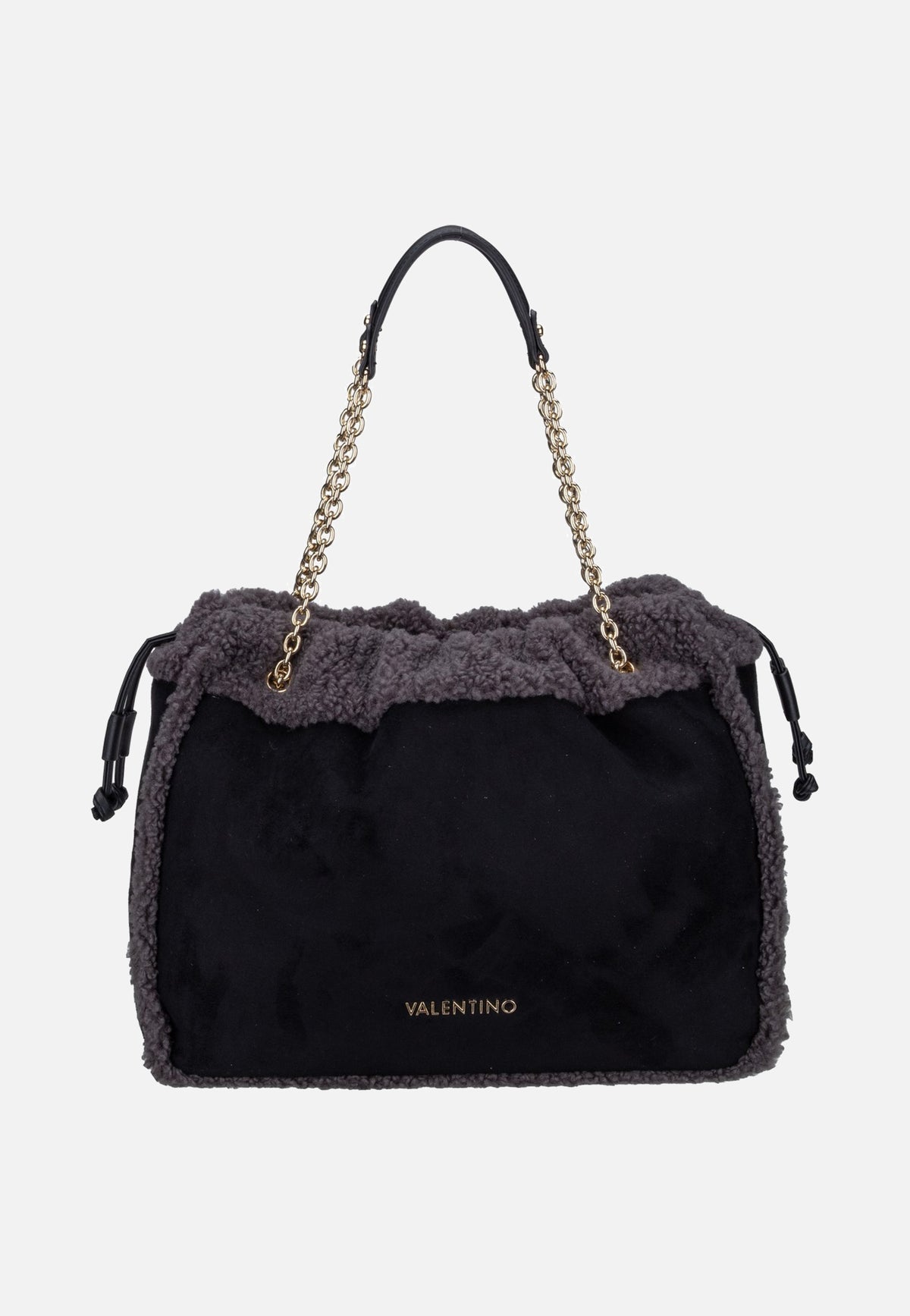 Valentino Max T01 Nero/Antracite Shoulder Bag