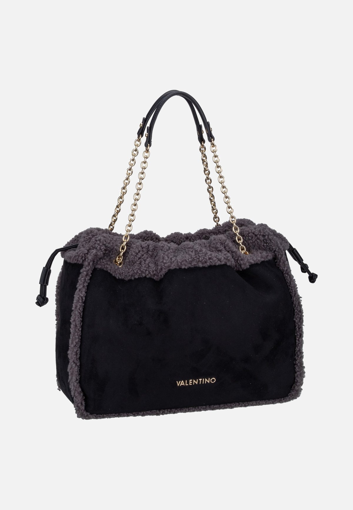 Valentino Max T01 Nero/Antracite Shoulder Bag