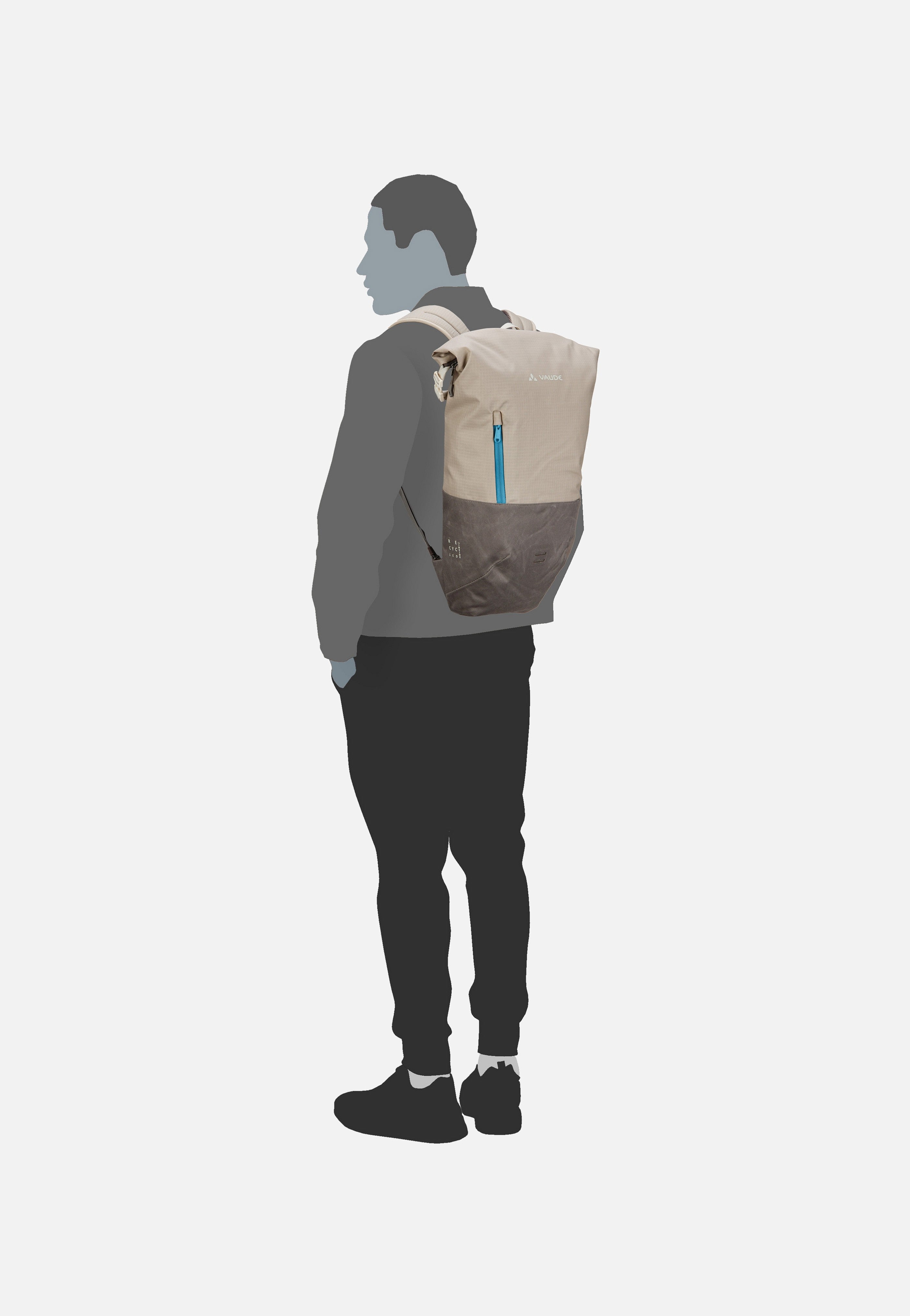 Vaude CityGo 18 Linen Rolltop Backpack