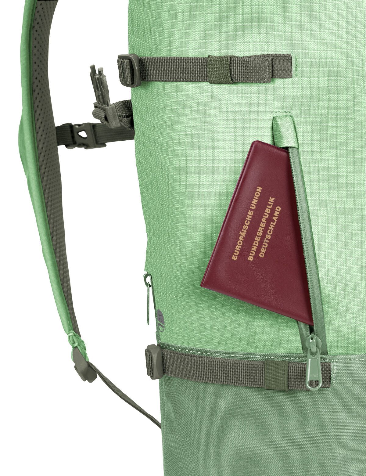 Vaude - CityGo 23 II Aloe Vera - Rolltop Backpack | Neutral-Image