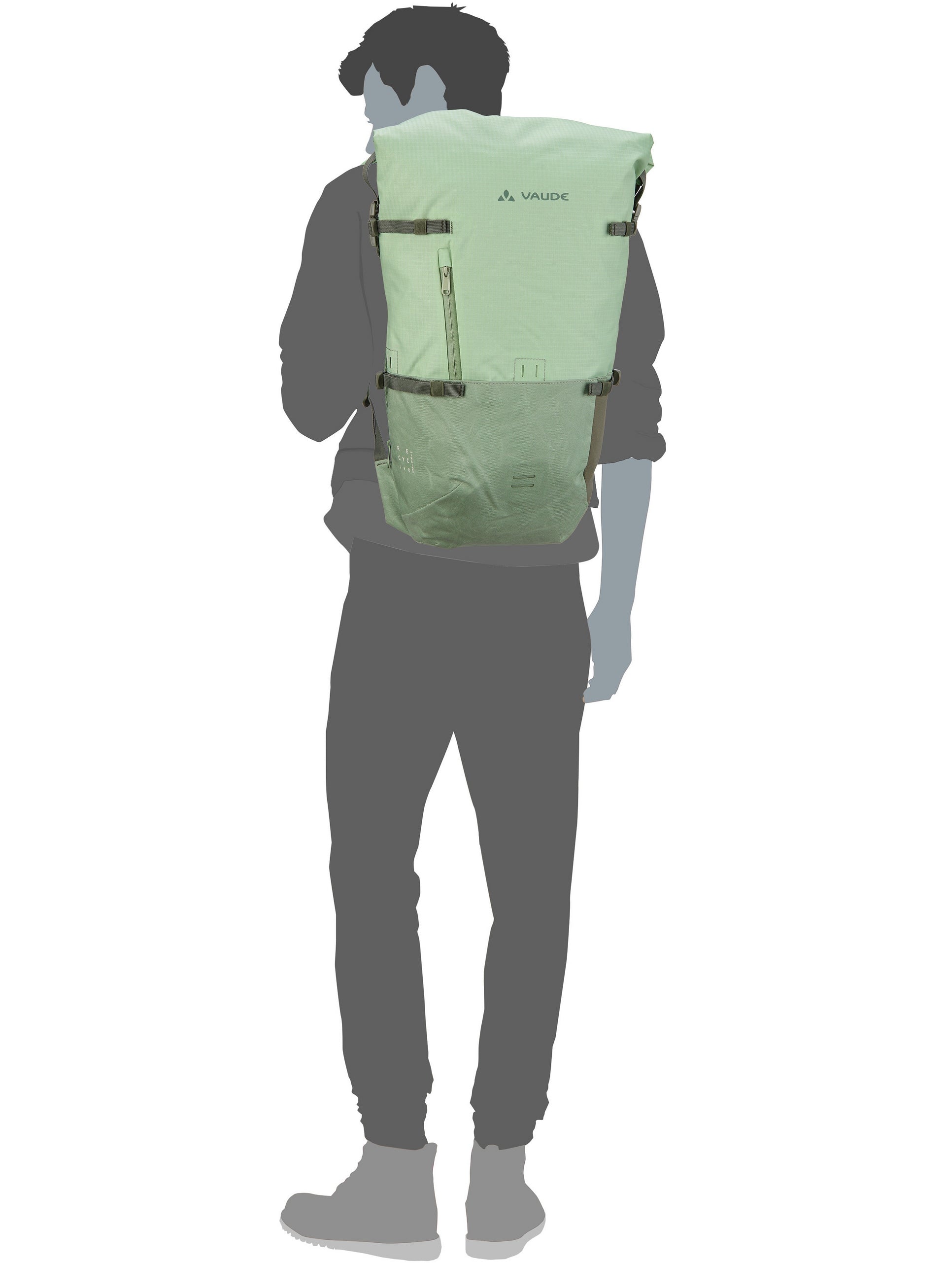 Vaude - CityGo 23 II Aloe Vera - Rolltop Backpack | Neutral-Image