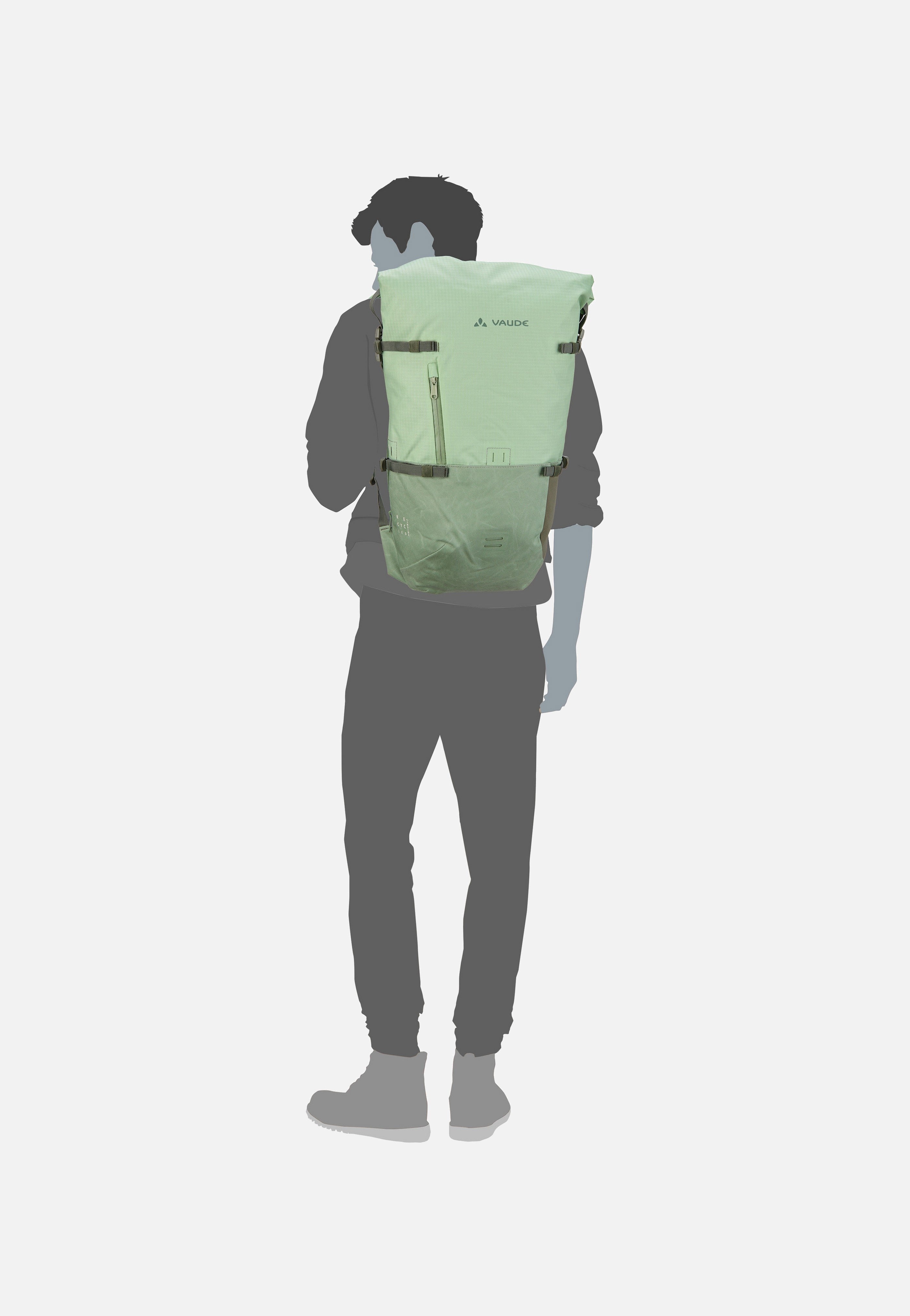 Vaude CityGo 23 II Aloe Vera Rolltop Backpack