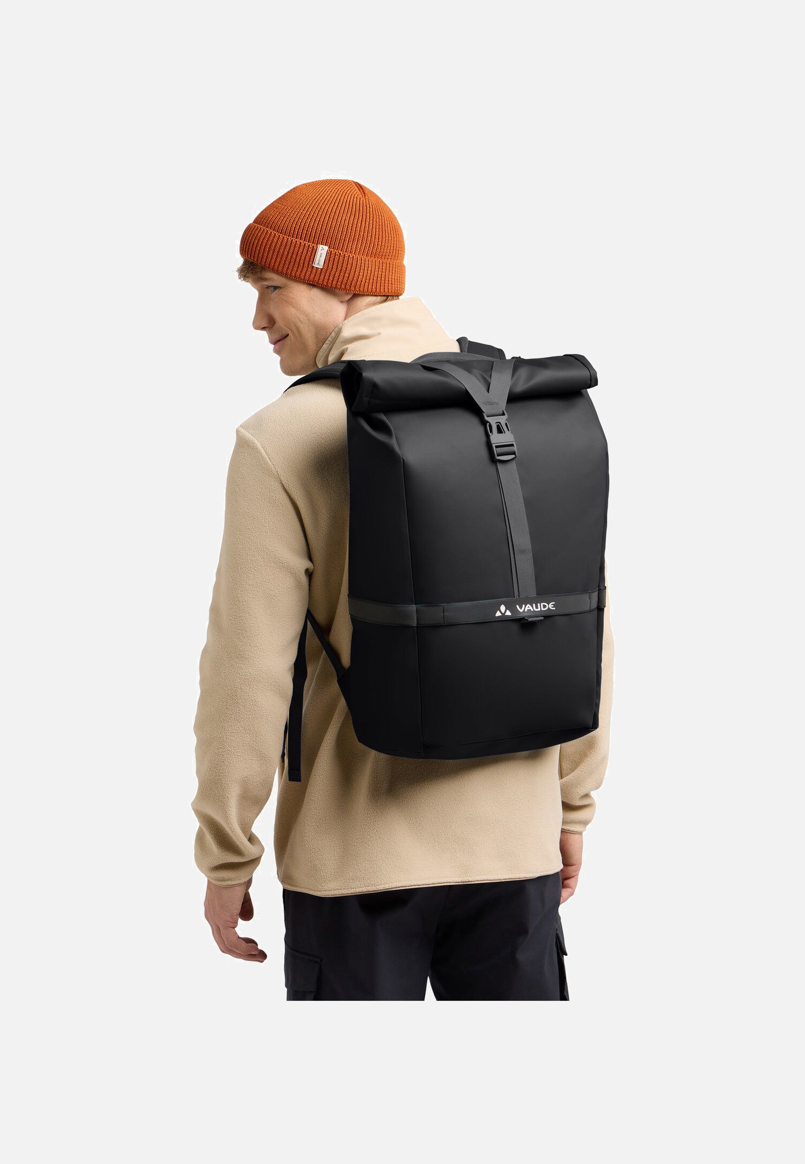 Vaude Mineo 23 Black Rolltop Backpack
