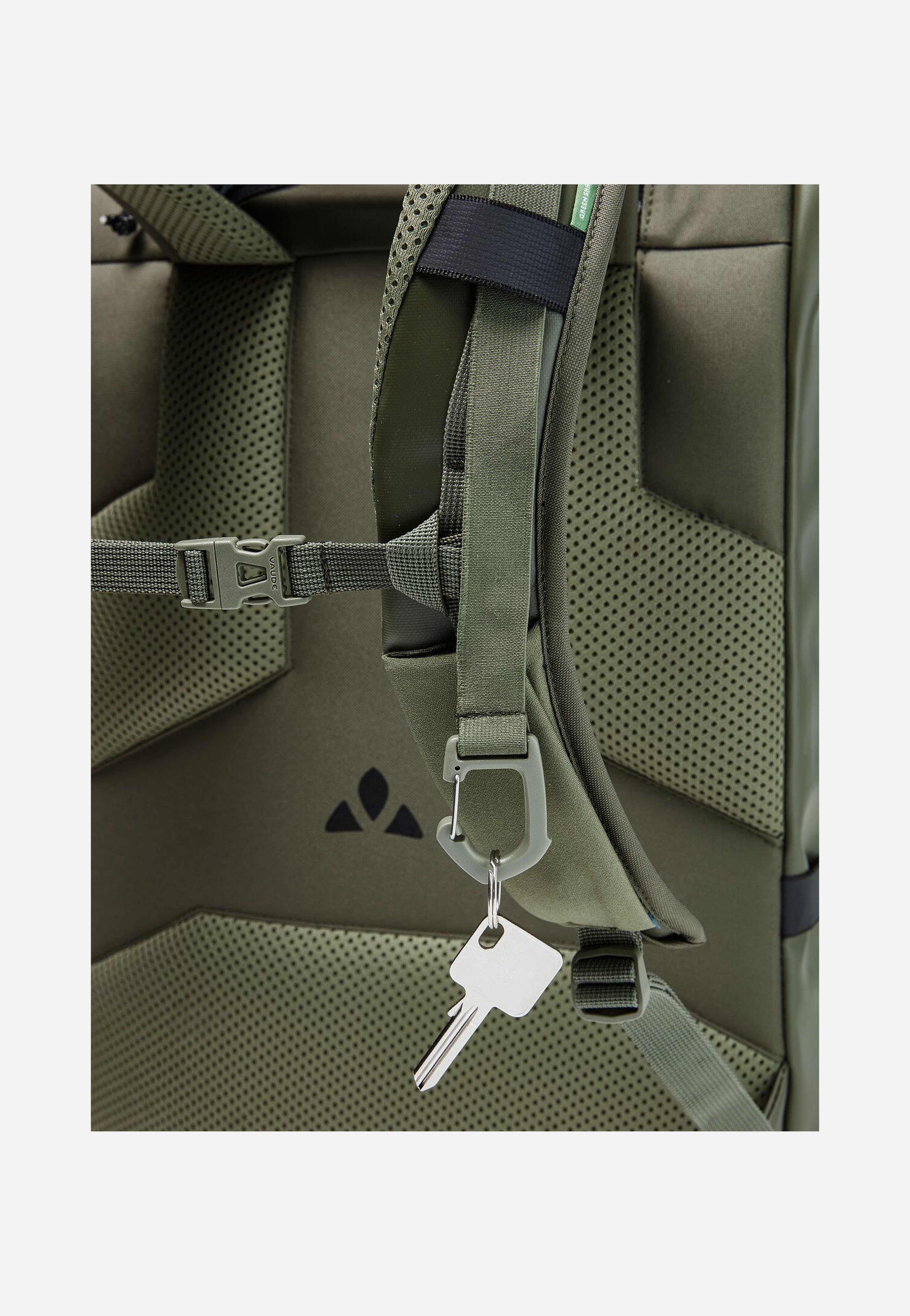 Vaude Mineo 23 Khaki Rolltop Backpack