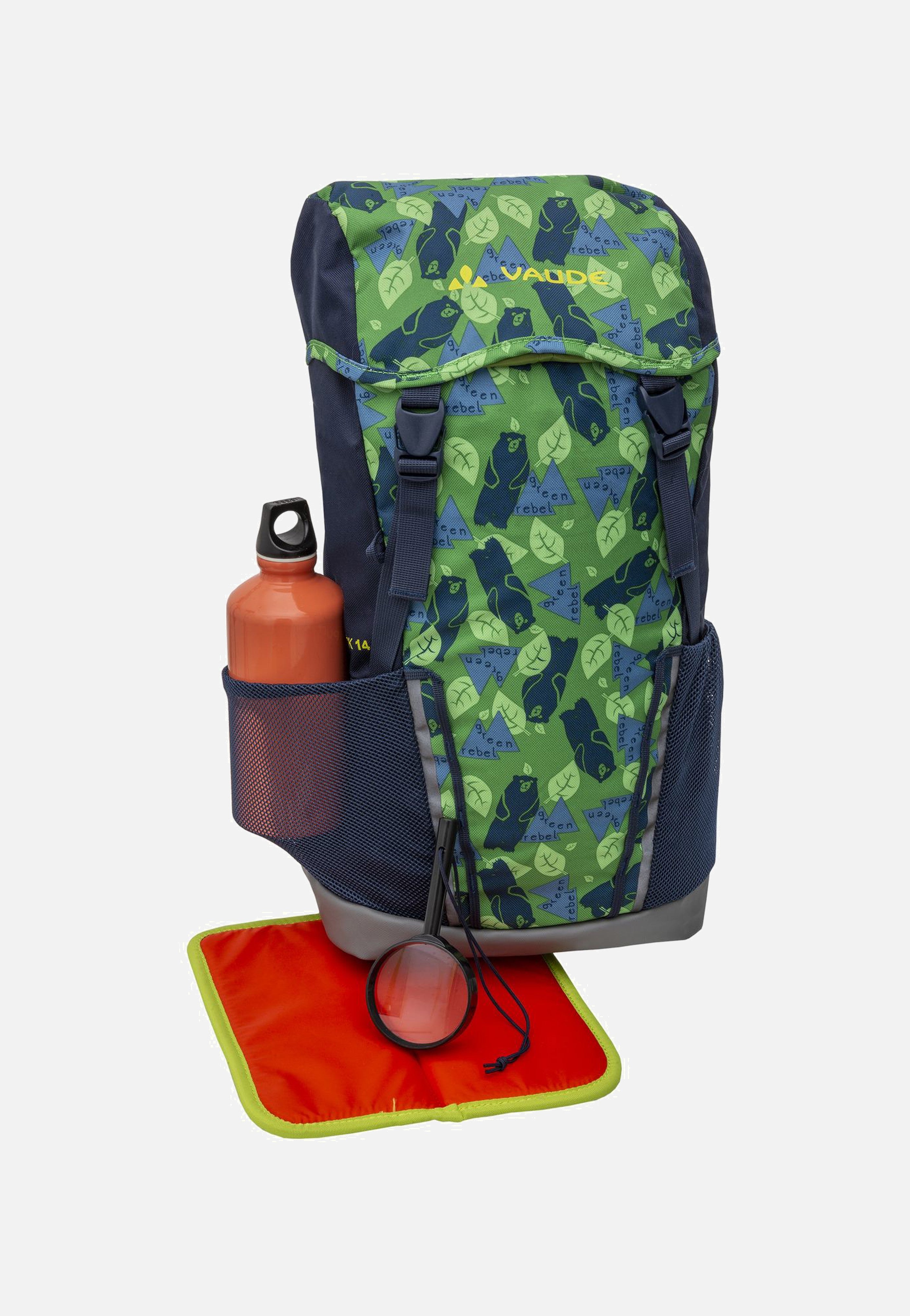 Vaude Puck 14 Parrot Green/Eclipse Backpack